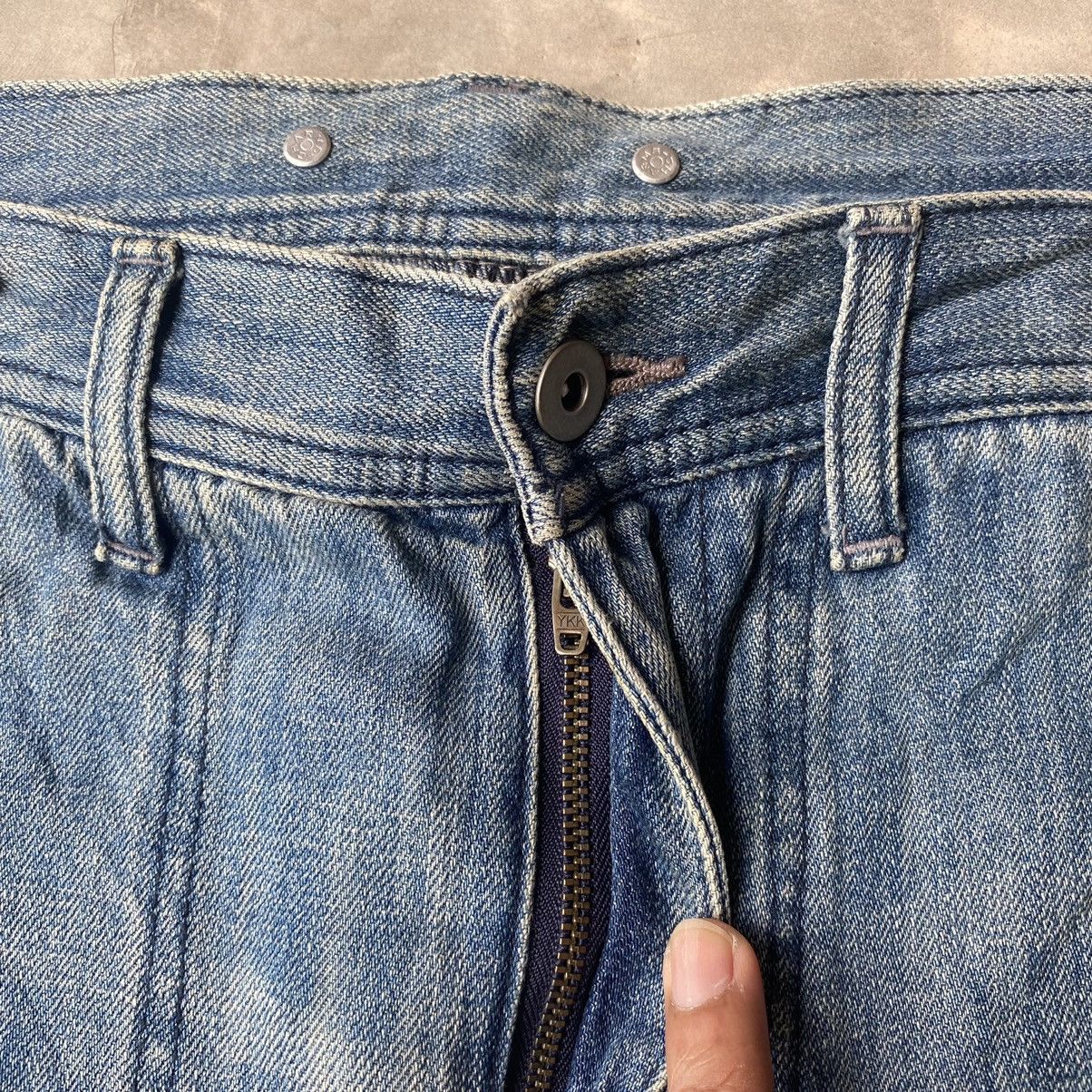 Japanese Brand × Vintage Vintage Japanese denim baggy jeans carpenter wide leg Size US 34 / EU 50 - 5 Thumbnail