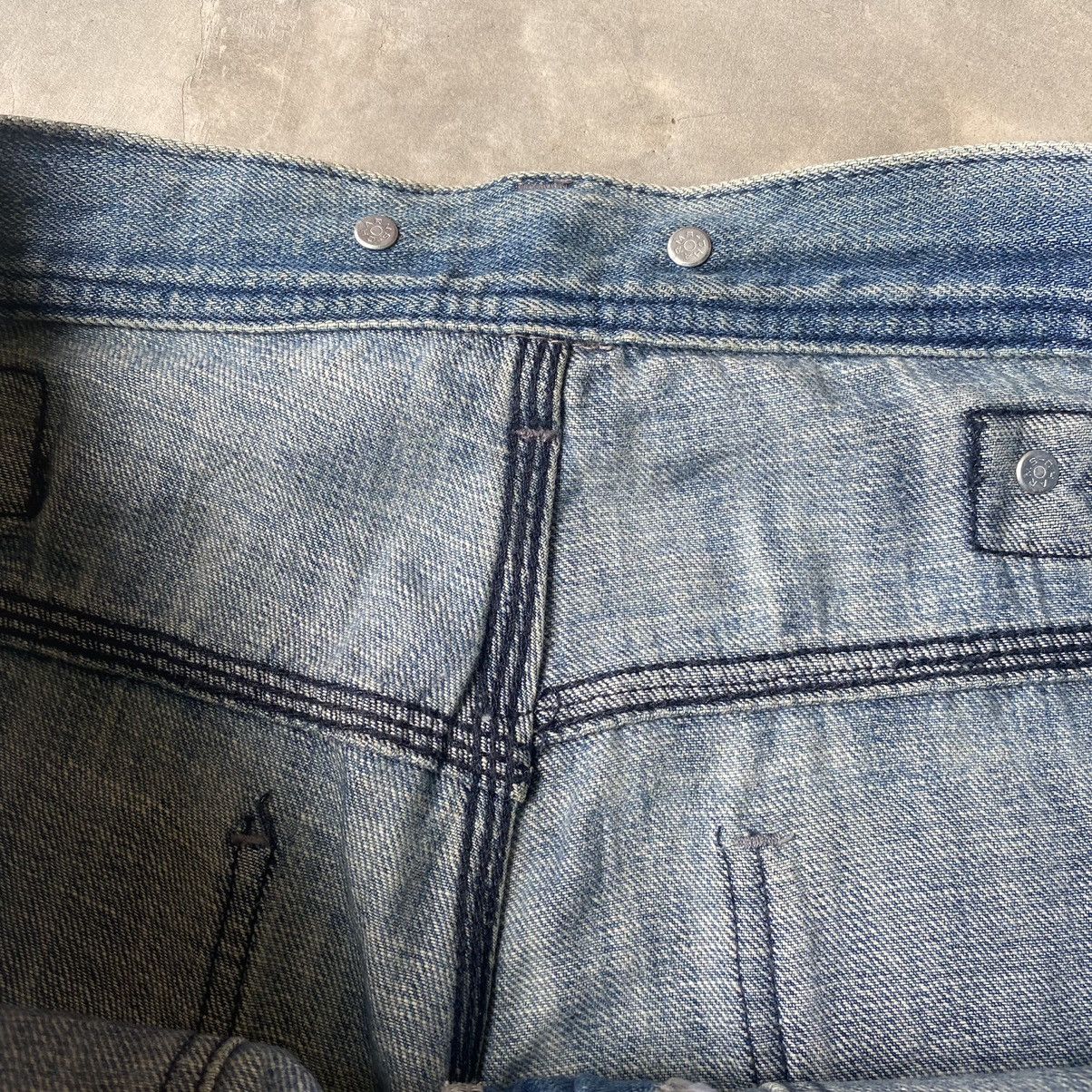 Japanese Brand × Vintage Vintage Japanese denim baggy jeans carpenter wide leg Size US 34 / EU 50 - 6 Thumbnail