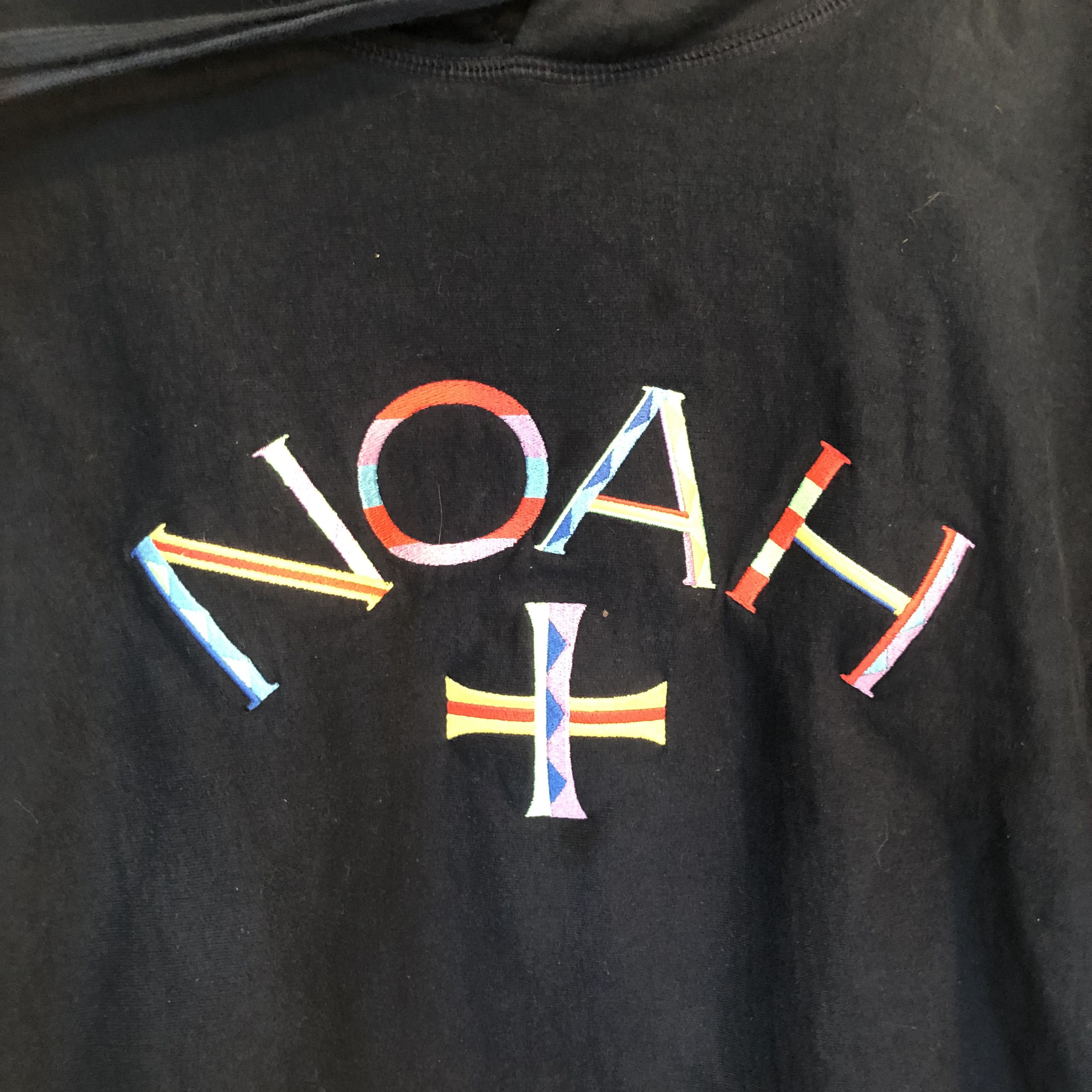 Noah Noah Multi Color Core Logo Hoodie | Grailed