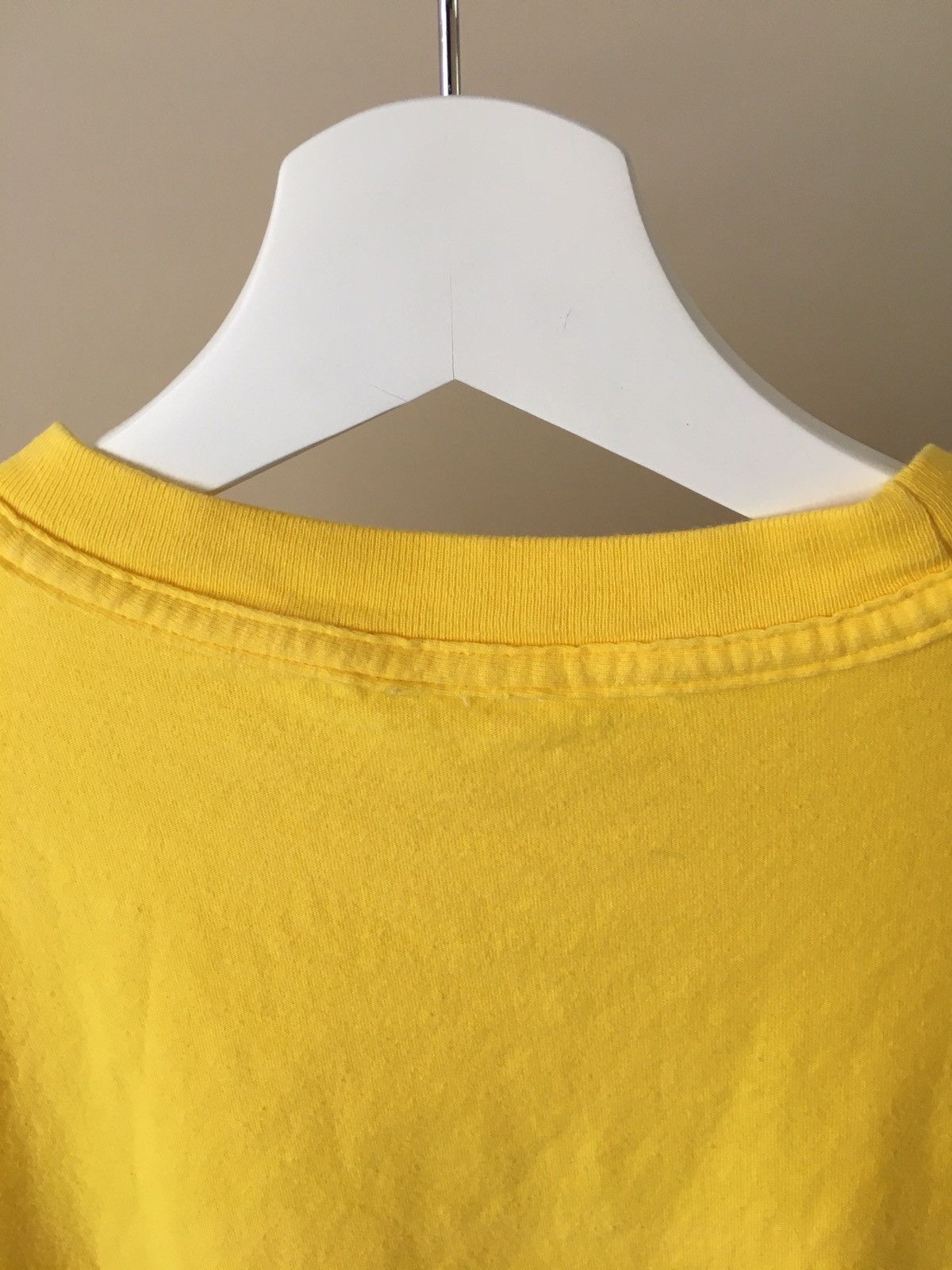 Vintage Vintage 80’s Single Stitched Yellow Pocket Tee Size US M / EU 48-50 / 2 - 7 Thumbnail