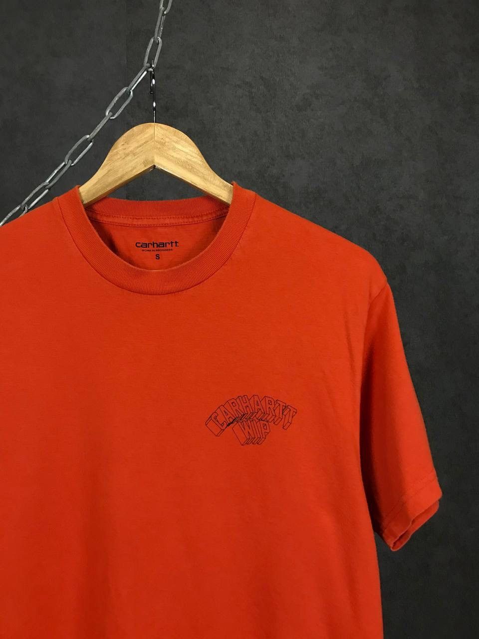 Carhartt Carhartt wip streetwear overprinted tee Size US S / EU 44-46 / 1 - 3 Thumbnail