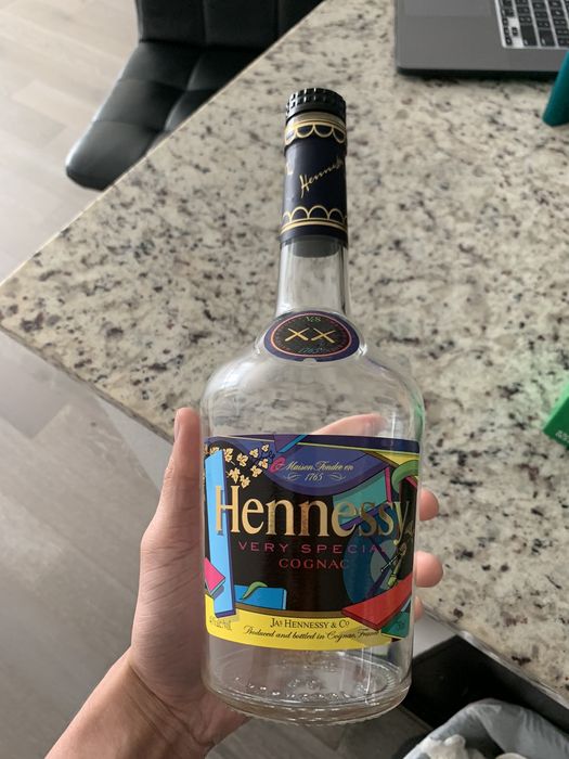 Kaws Kaws X Hennessy VS limited edition bottle | Grailed