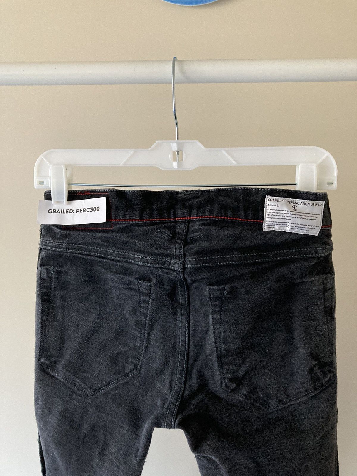 Blackmeans blackmeans Skinny Hiroshima Denim Size US 26 / EU 42 - 15 Thumbnail