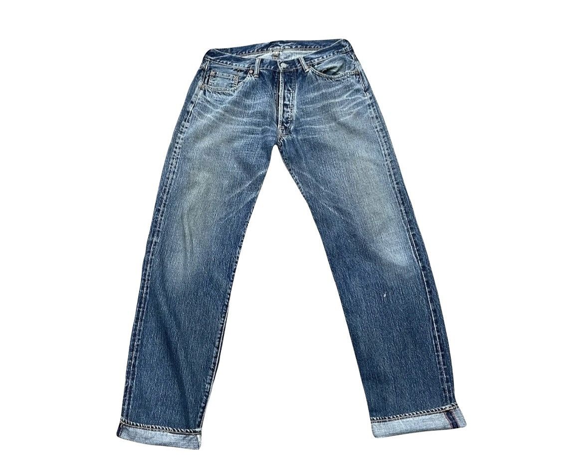 Japanese Brand Pure Blue Japan Vintage Selvedge Aging Wash Denim Size US 32 / EU 48 - 1 Thumbnail