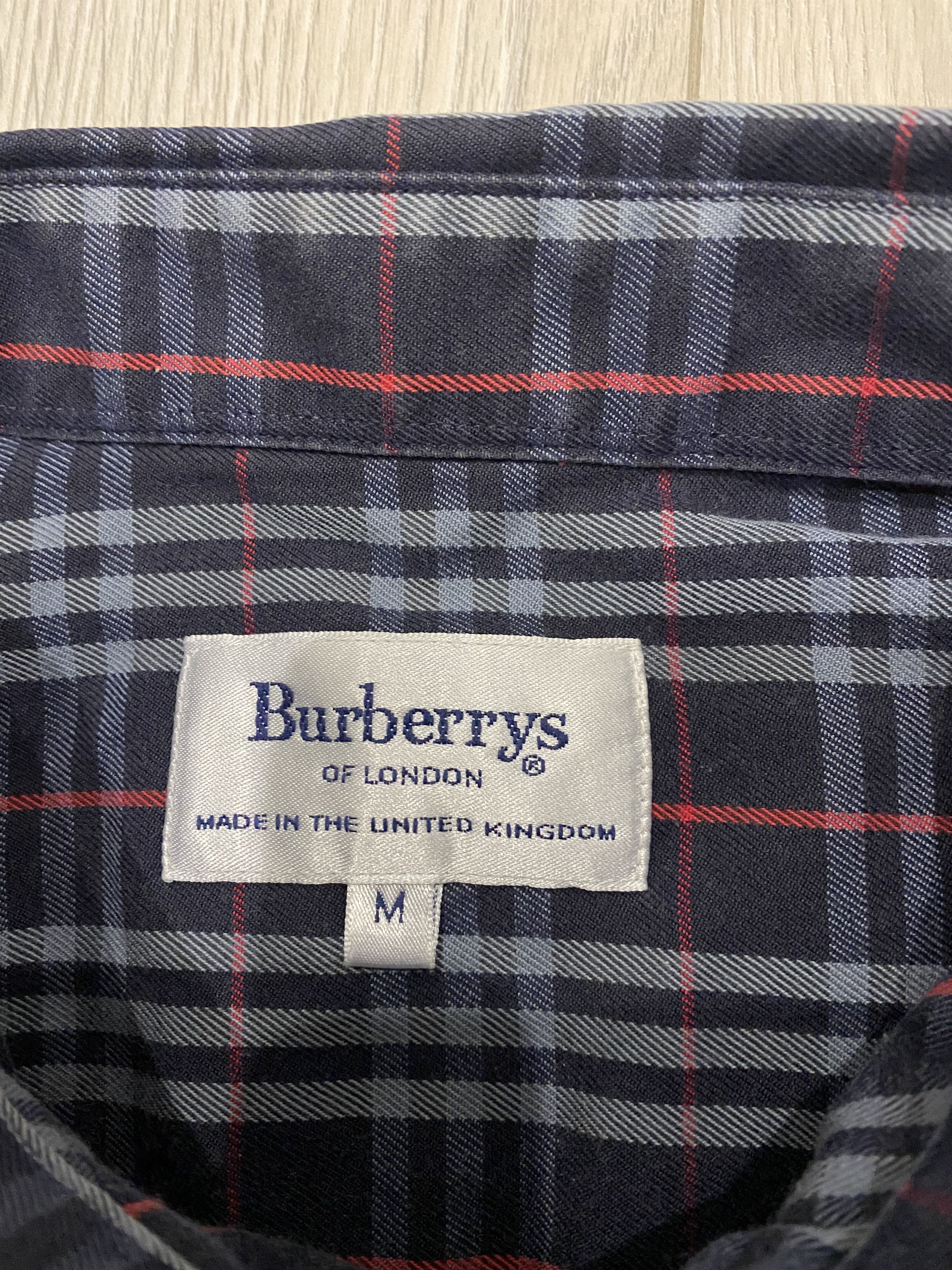 Burberry × Vintage Burberry London Vintage Nova Check Shirt Size M Size US M / EU 48-50 / 2 - 3 Thumbnail