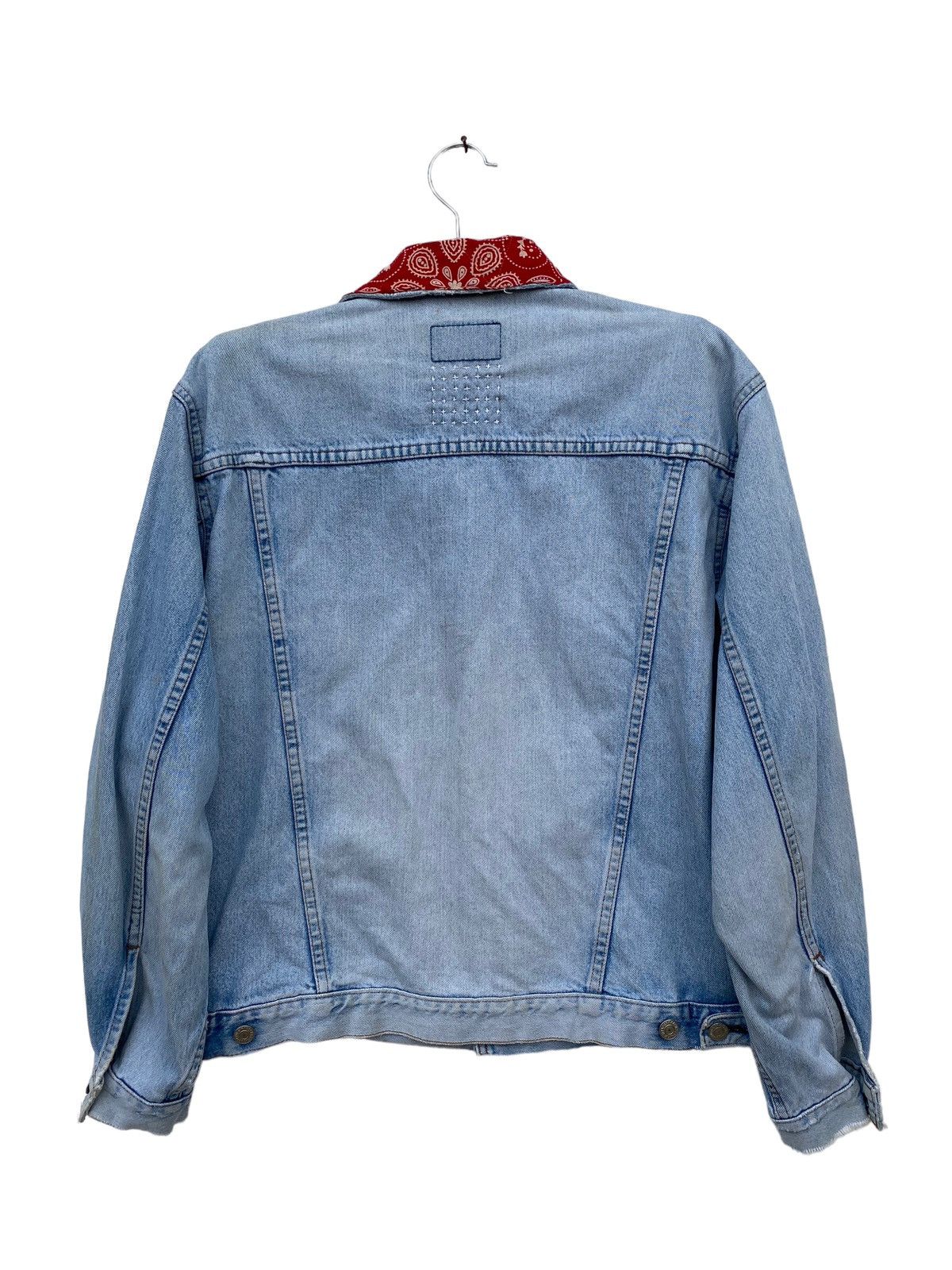 Levi's Vintage Levis Rework With Bandana and Sashiko Stitch Size US L / EU 52-54 / 3 - 2 Thumbnail
