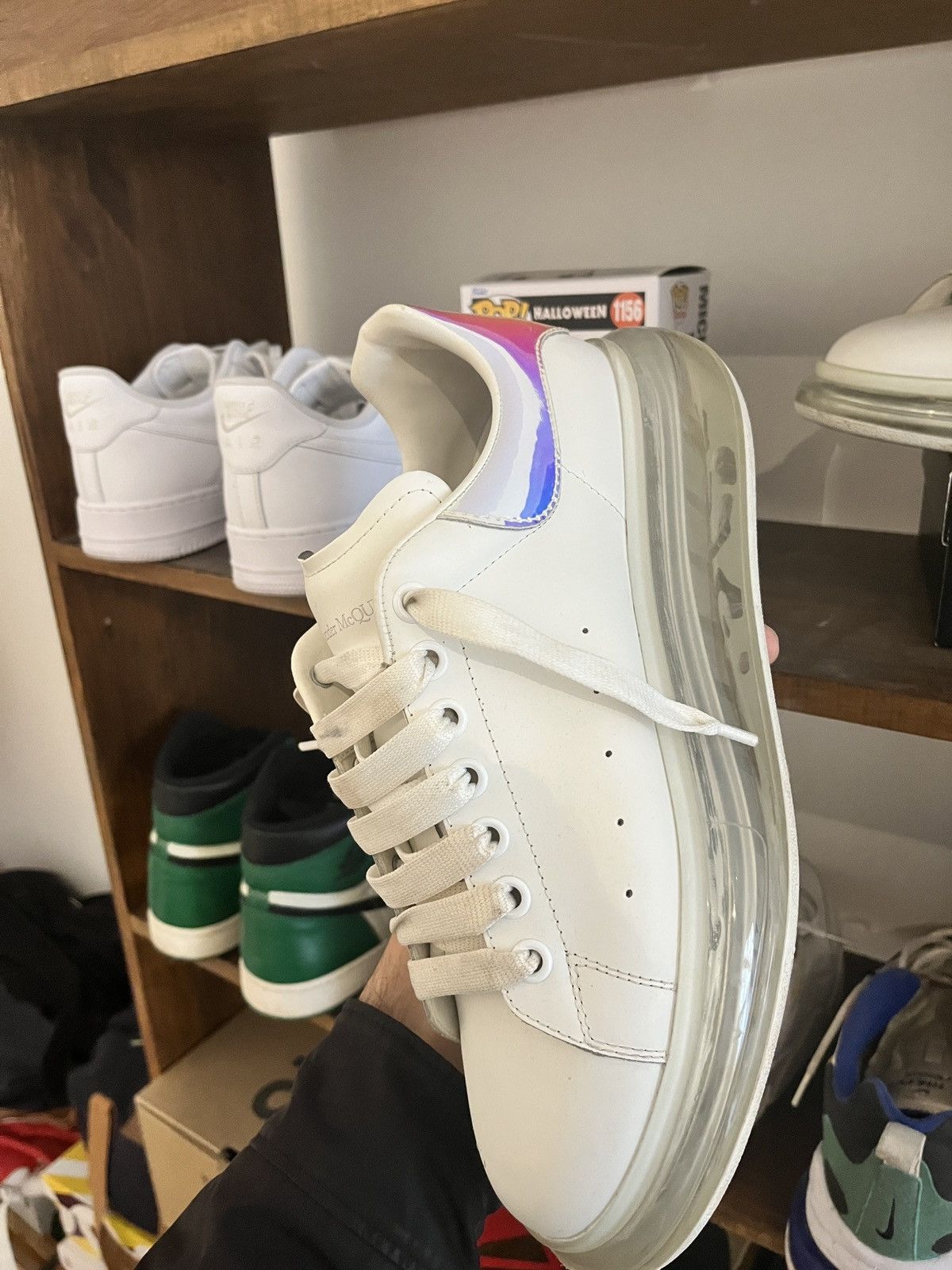 Alexander McQueen Alexander McQueen Oversized Clear sole Size US 11 / EU 44 - 1 Thumbnail