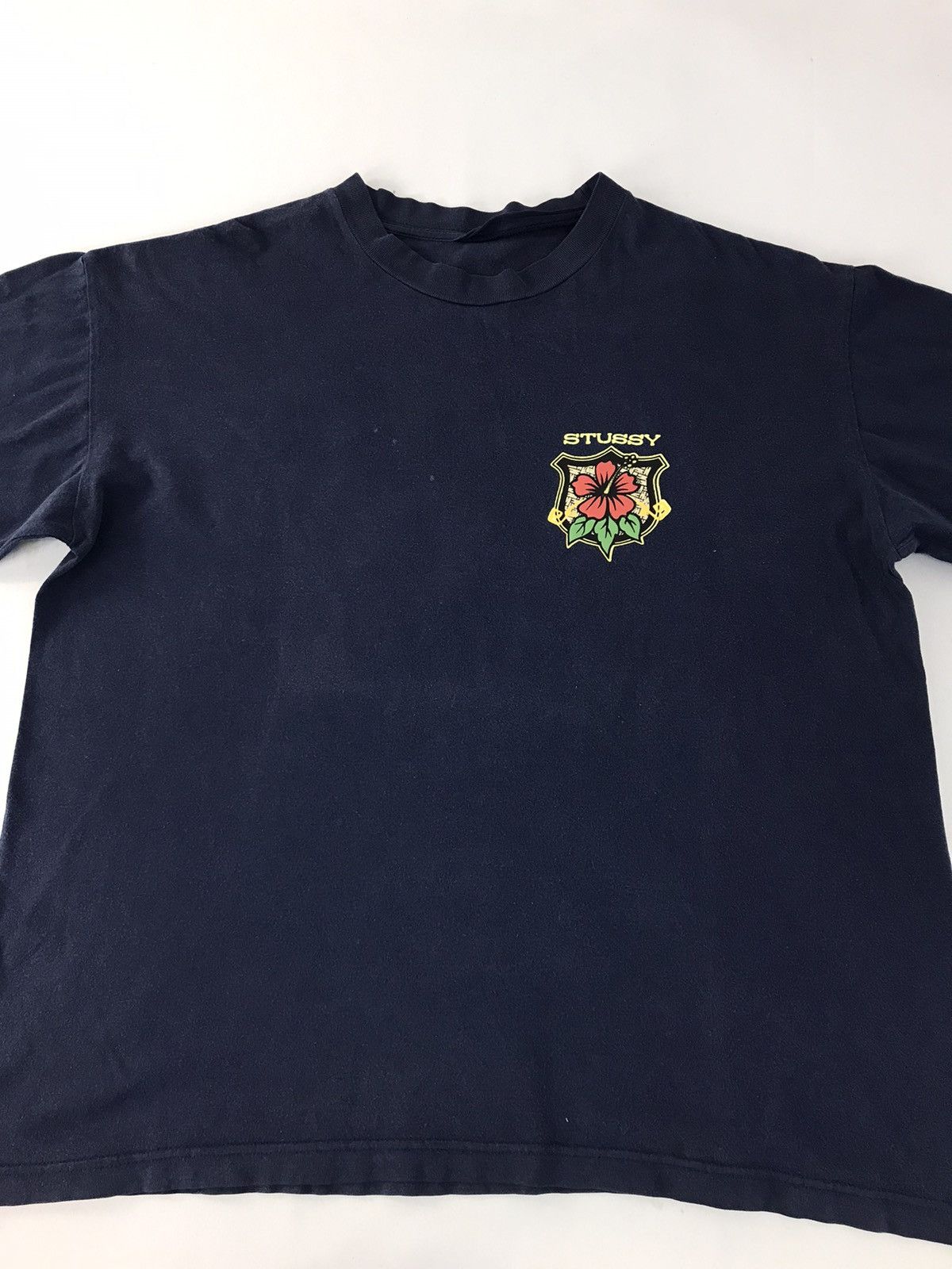 Stussy × Vintage Stussy Big Flower Logo Aloha Hawaii Longsleeve Tee Size US L / EU 52-54 / 3 - 3 Thumbnail