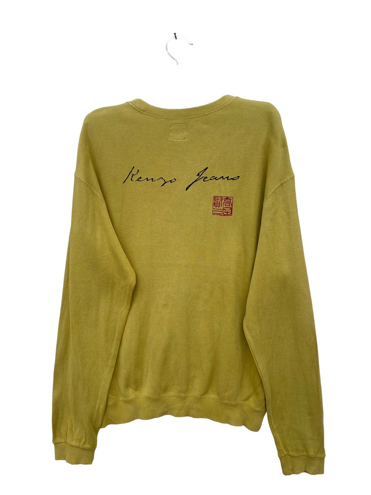Kenzo Vintage Distressed Kenzo Sweatshirt Size US M / EU 48-50 / 2 - 2 Thumbnail