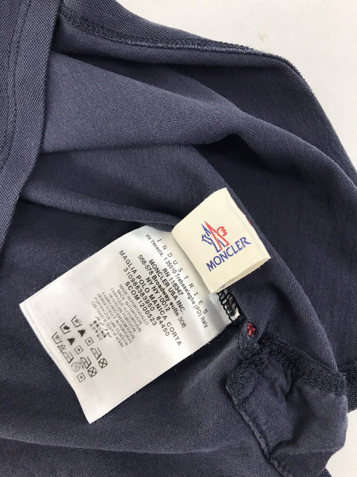 Moncler Moncler Grenoble Embroidery Logo Polo Tee Cap Sleeve Size L / US 10 / IT 46 - 6 Thumbnail