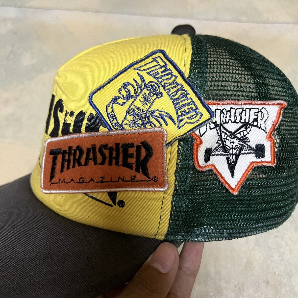 Thrasher Vintage Thrasher Cap Distressed Size ONE SIZE - 6 Thumbnail