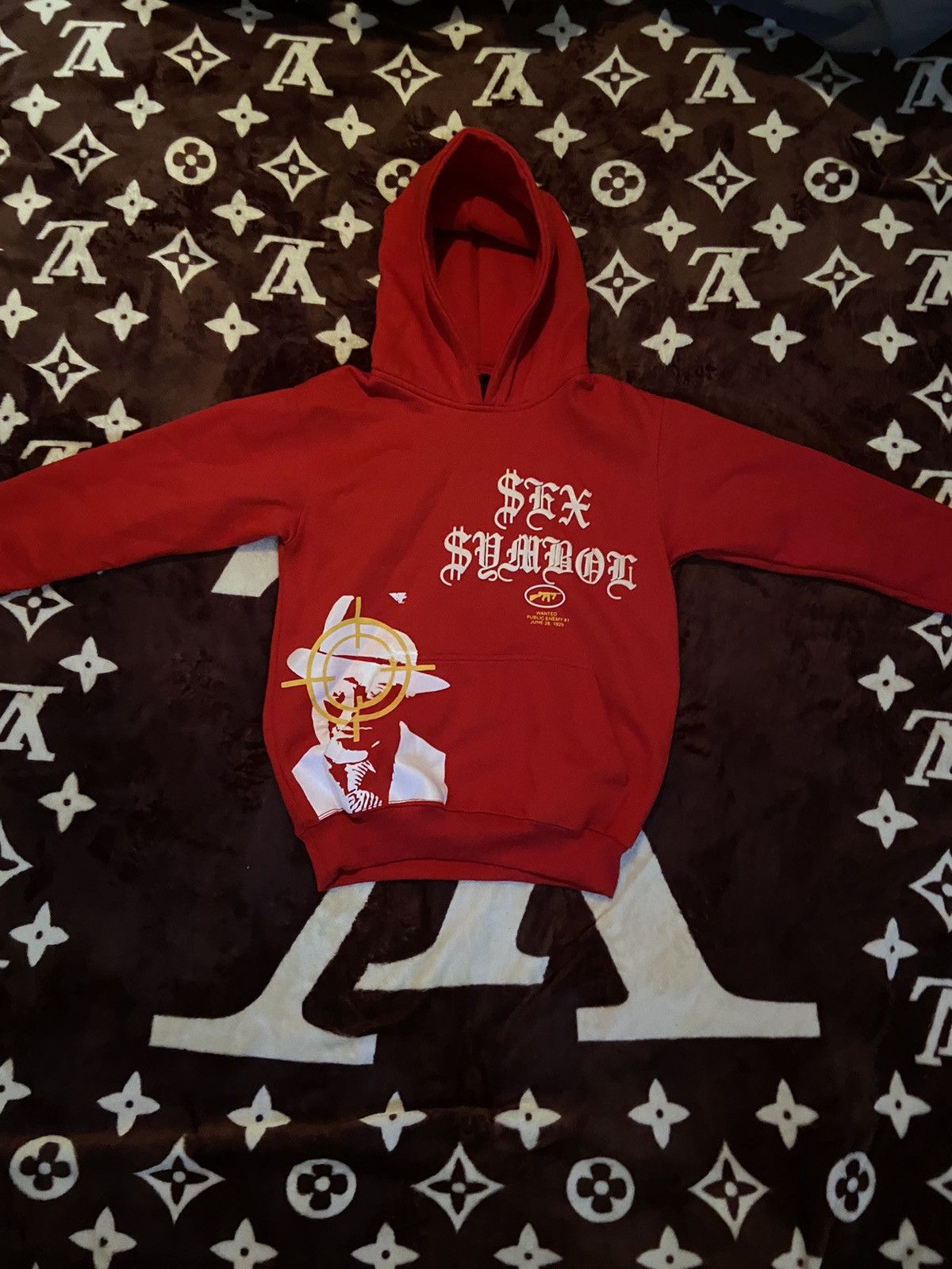 Sex Symbol red hoodie