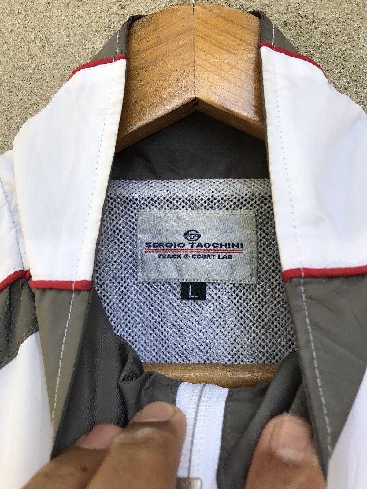 Sergio Tacchini VINTAGE SERGIO TACCHINI CASUAL JACKET BY THE FIRM Size US L / EU 52-54 / 3 - 7 Thumbnail