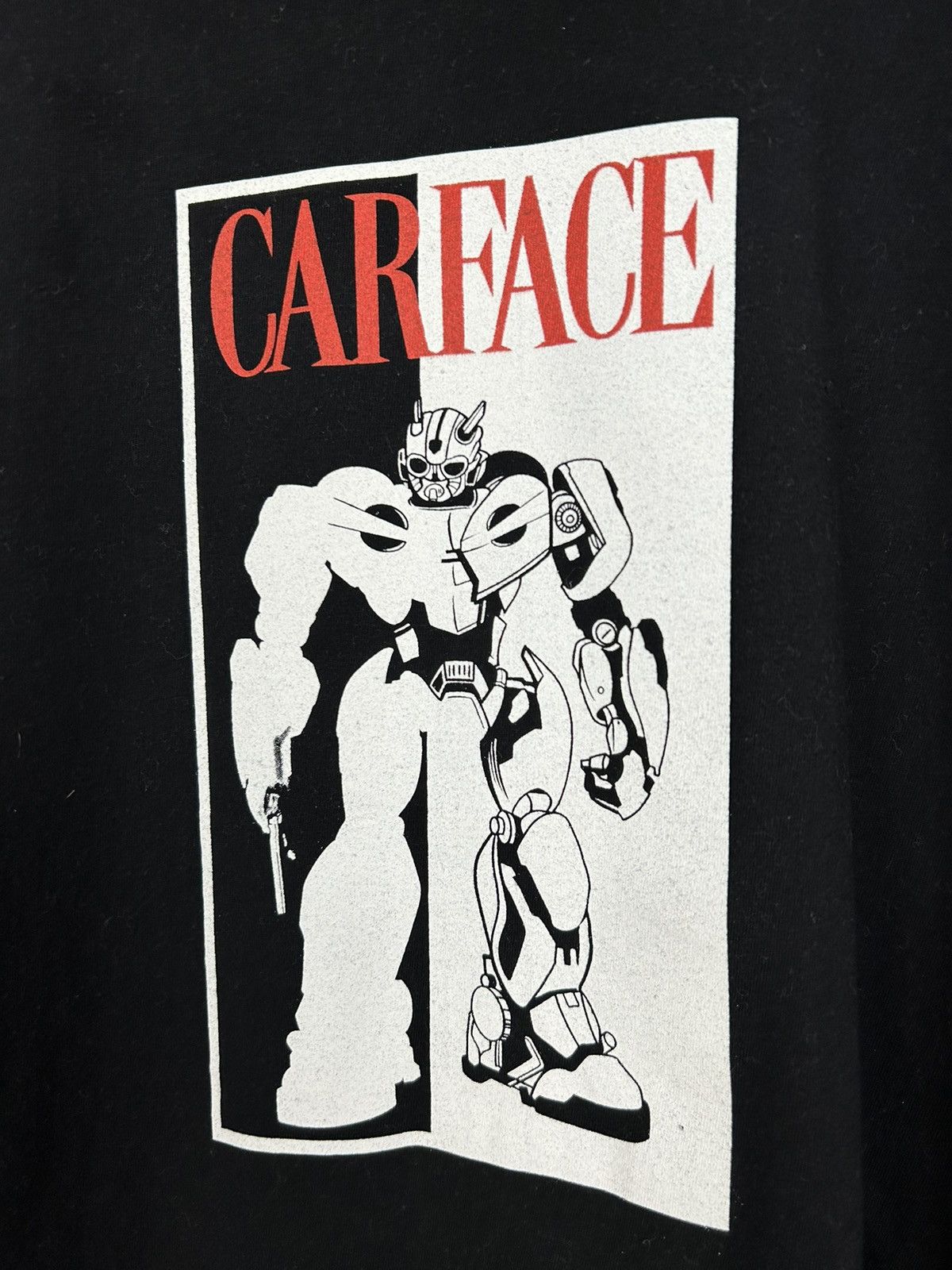 Vintage Vintage Graphic Tee Carface Scarface Alternative 90s Y2K Size US XXL / EU 58 / 5 - 3 Thumbnail