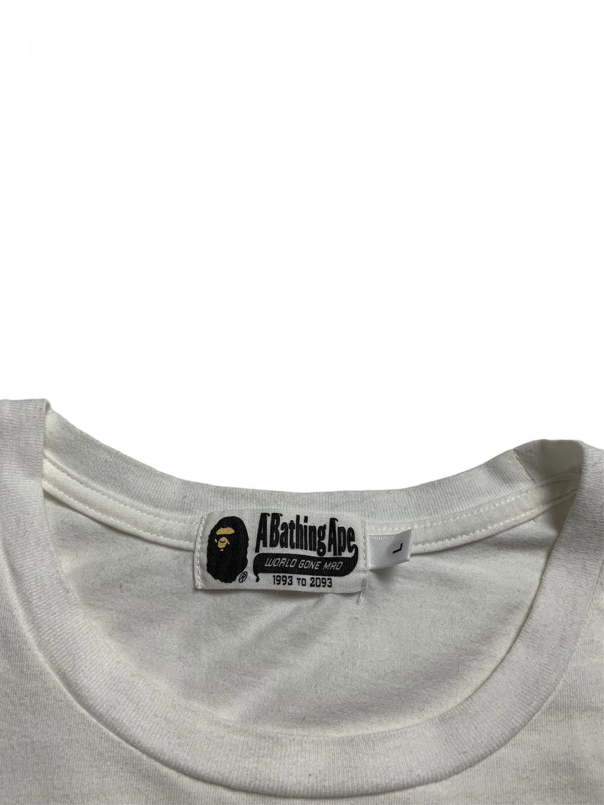 Bape College 3/4 Sleeve Tee Size US L / EU 52-54 / 3 - 3 Thumbnail