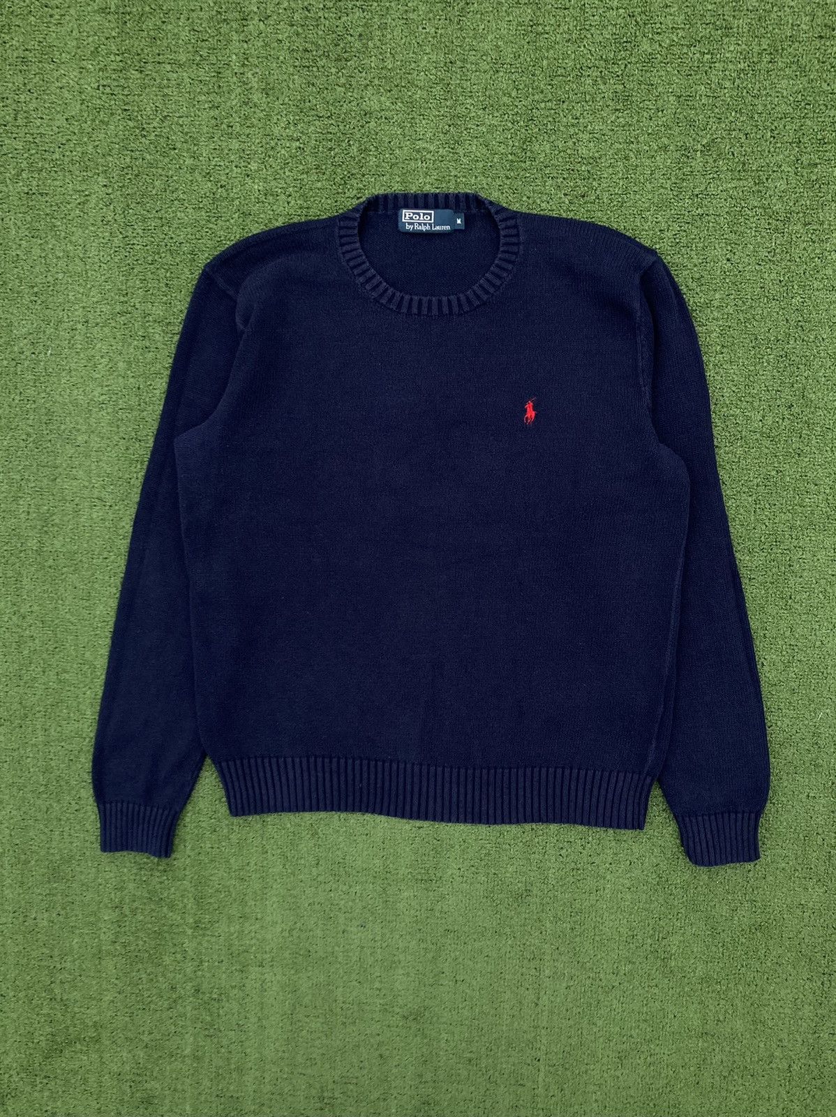 Vintage Ralph Lauren knitted sweater 🩷🩵