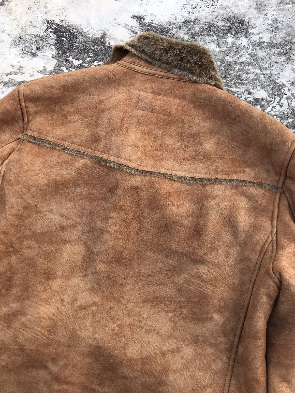 Freewheelers Vintage 90's Carters Rare Design Leather Jacket Size US XXL / EU 58 / 5 - 7 Thumbnail