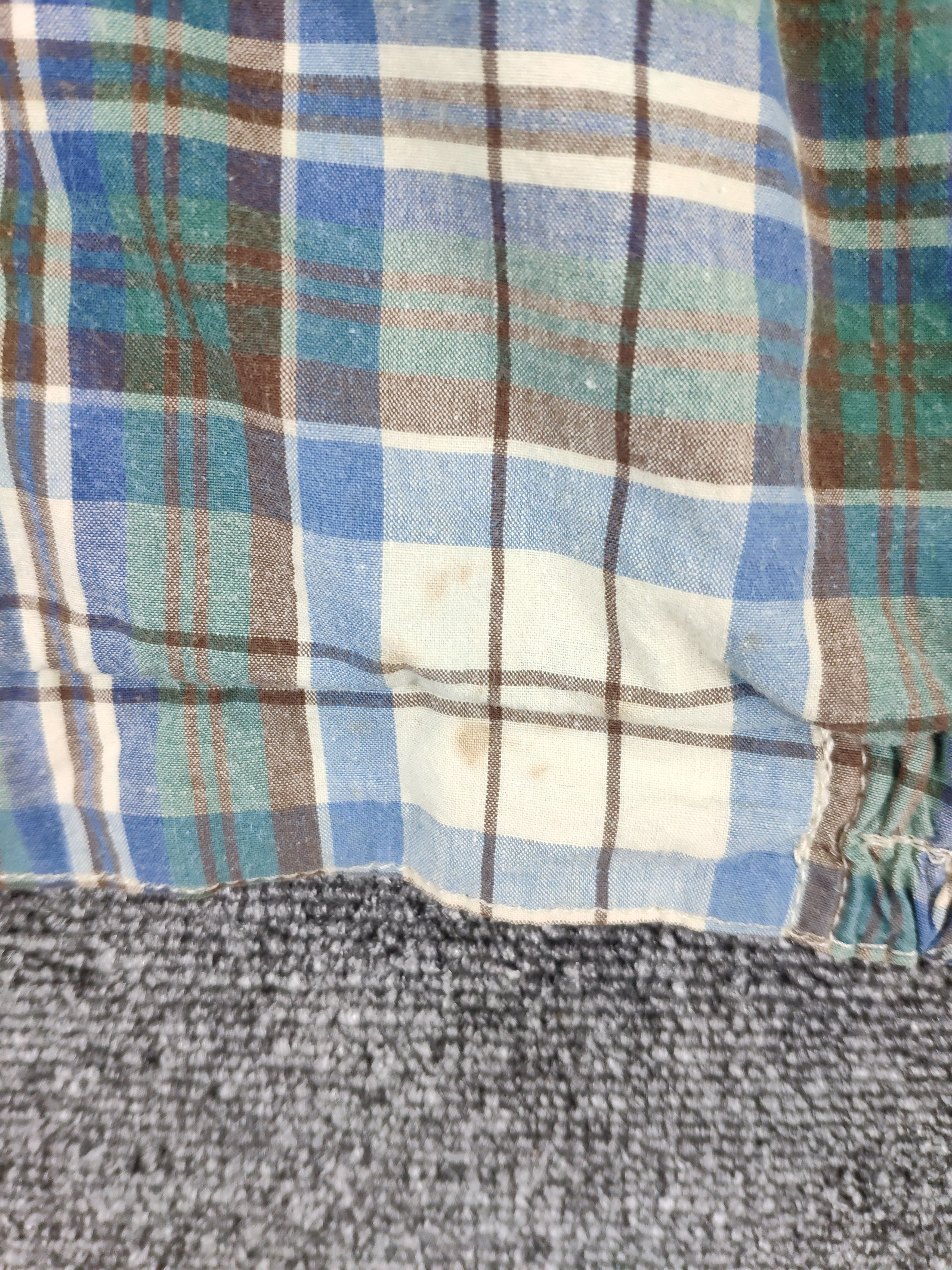Japanese Brand × PERSON'S Vintage 1990s Flannel Jacket Checkered Travis Style Size US L / EU 52-54 / 3 - 7 Thumbnail