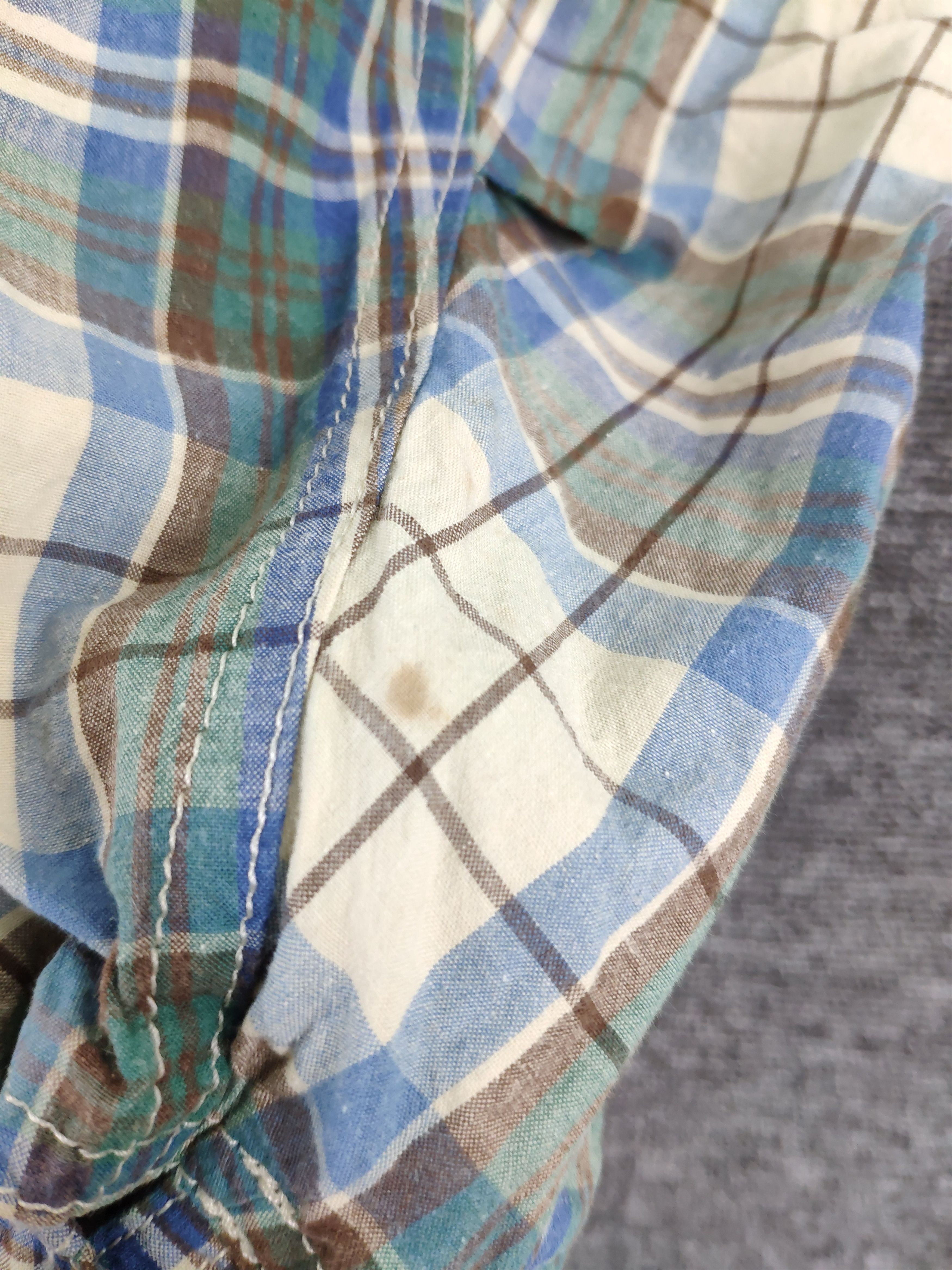 Japanese Brand × PERSON'S Vintage 1990s Flannel Jacket Checkered Travis Style Size US L / EU 52-54 / 3 - 4 Thumbnail