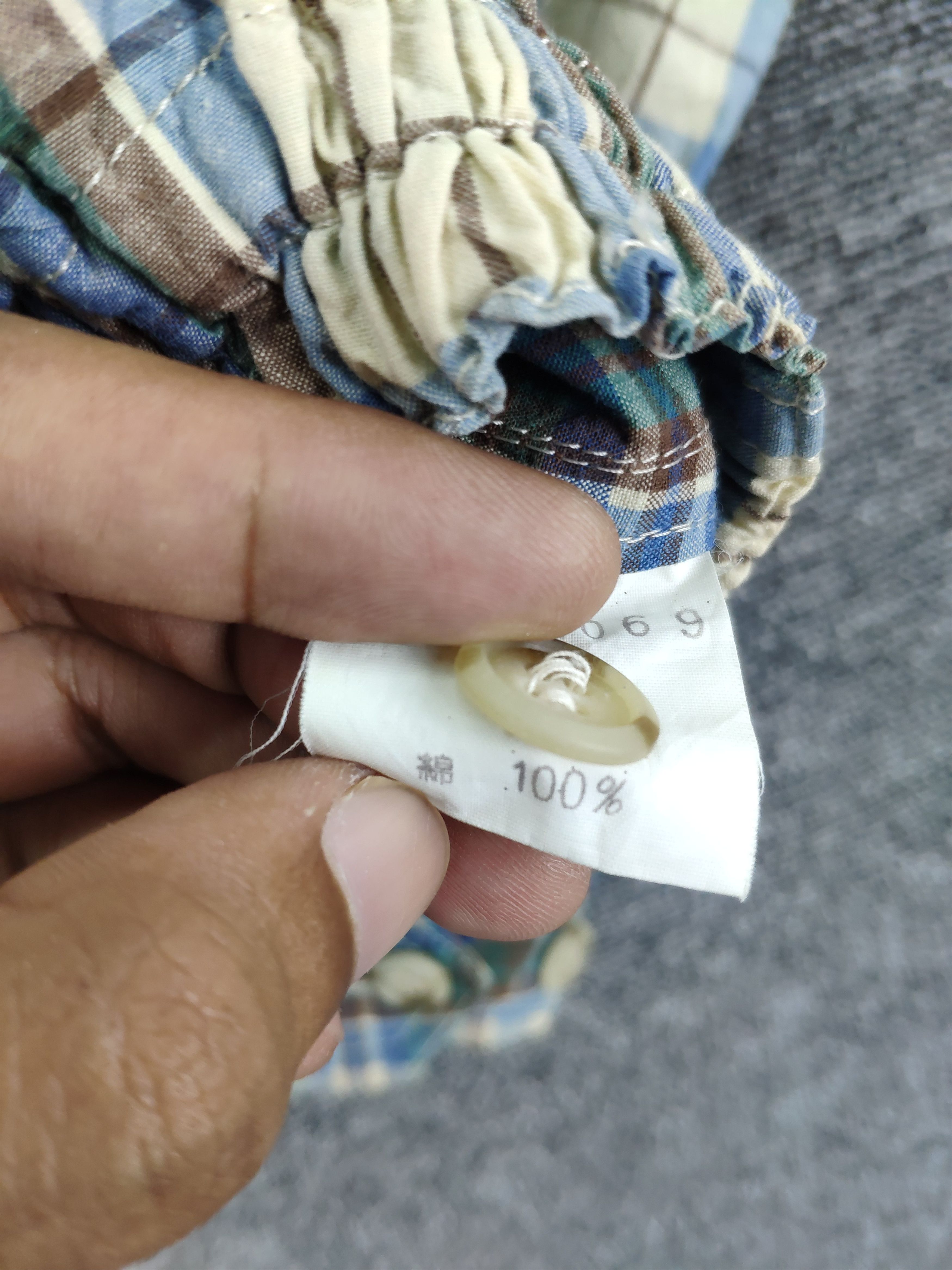Japanese Brand × PERSON'S Vintage 1990s Flannel Jacket Checkered Travis Style Size US L / EU 52-54 / 3 - 12 Thumbnail