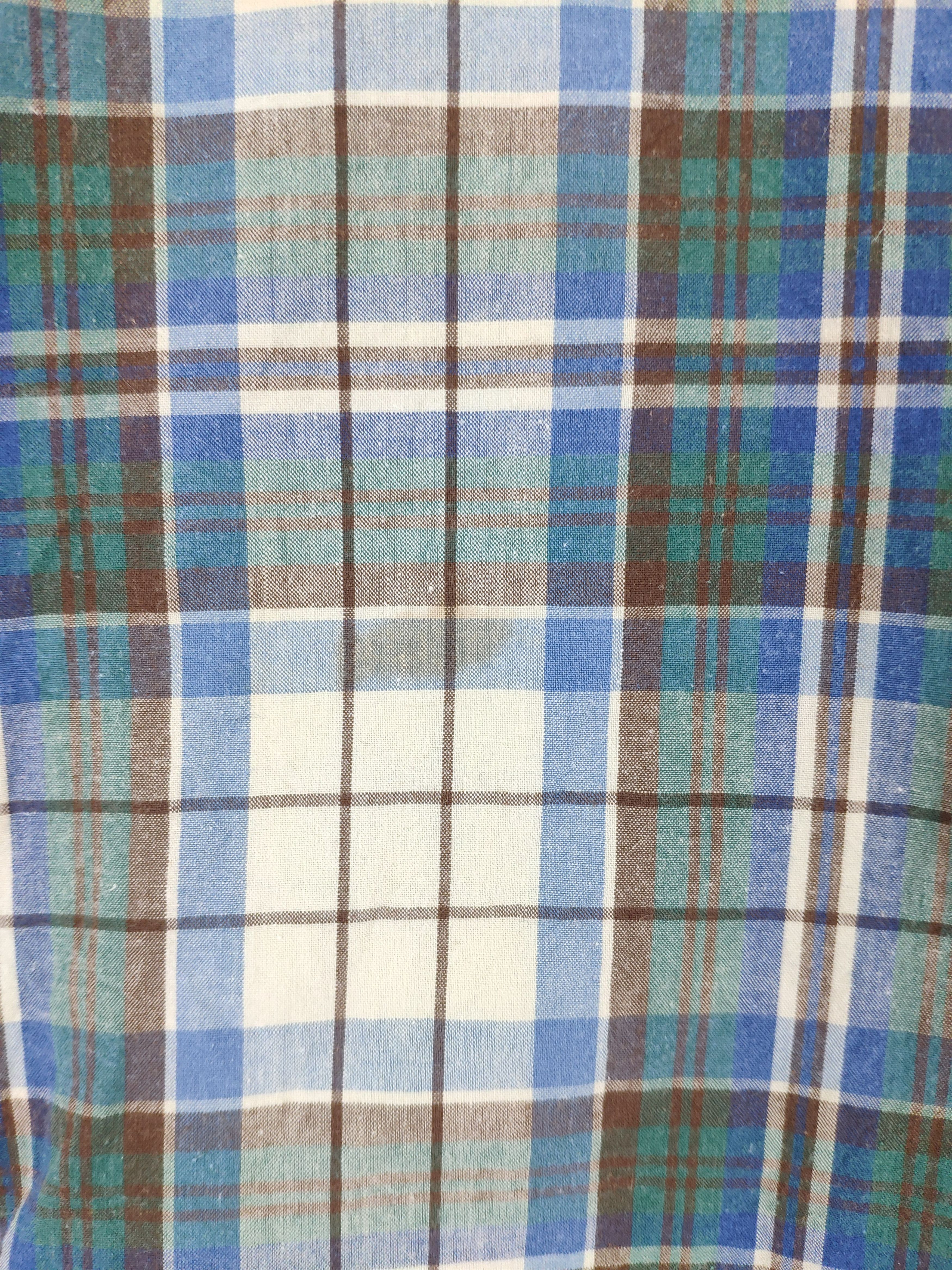 Japanese Brand × PERSON'S Vintage 1990s Flannel Jacket Checkered Travis Style Size US L / EU 52-54 / 3 - 14 Thumbnail