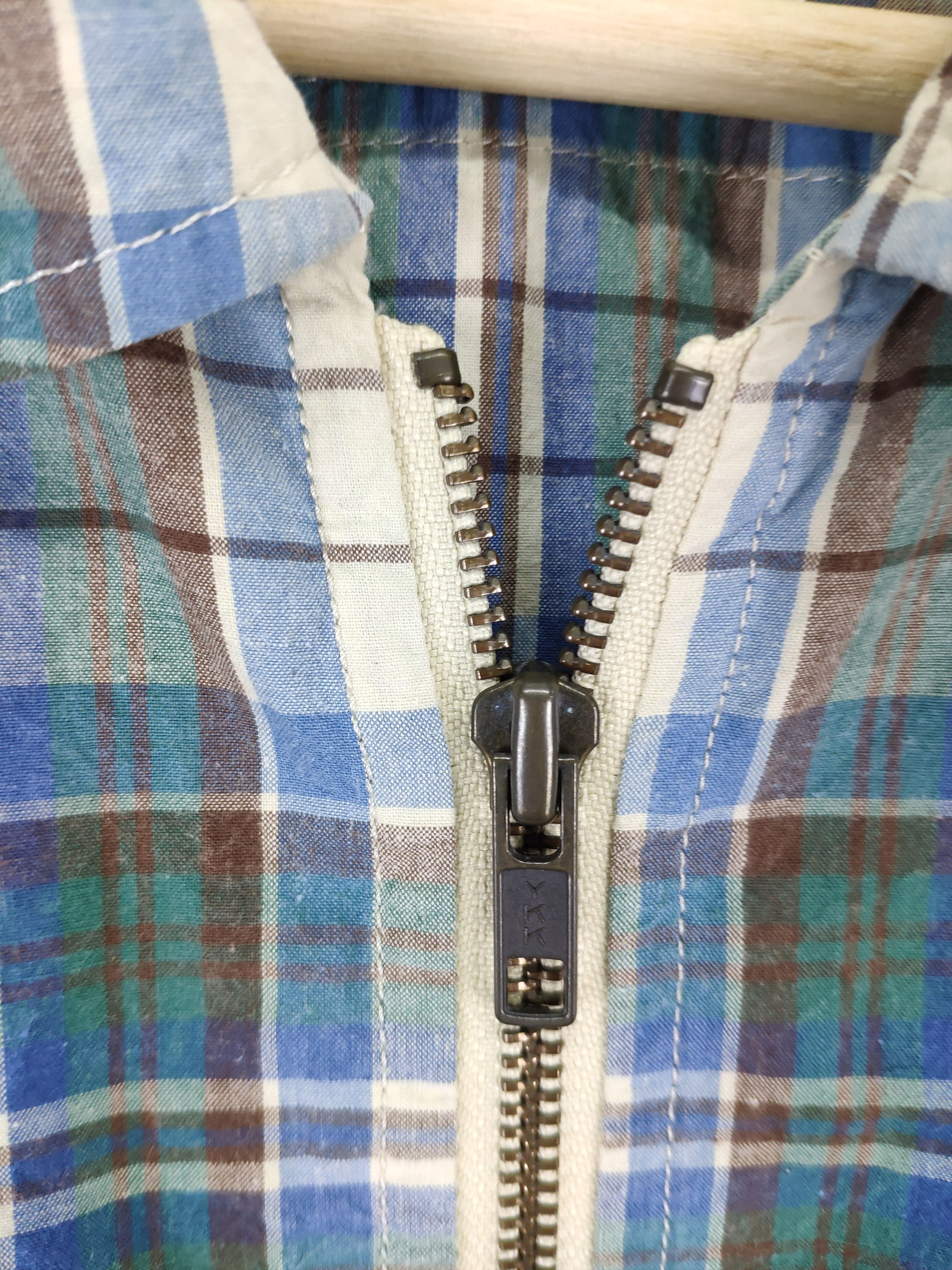 Japanese Brand × PERSON'S Vintage 1990s Flannel Jacket Checkered Travis Style Size US L / EU 52-54 / 3 - 10 Thumbnail