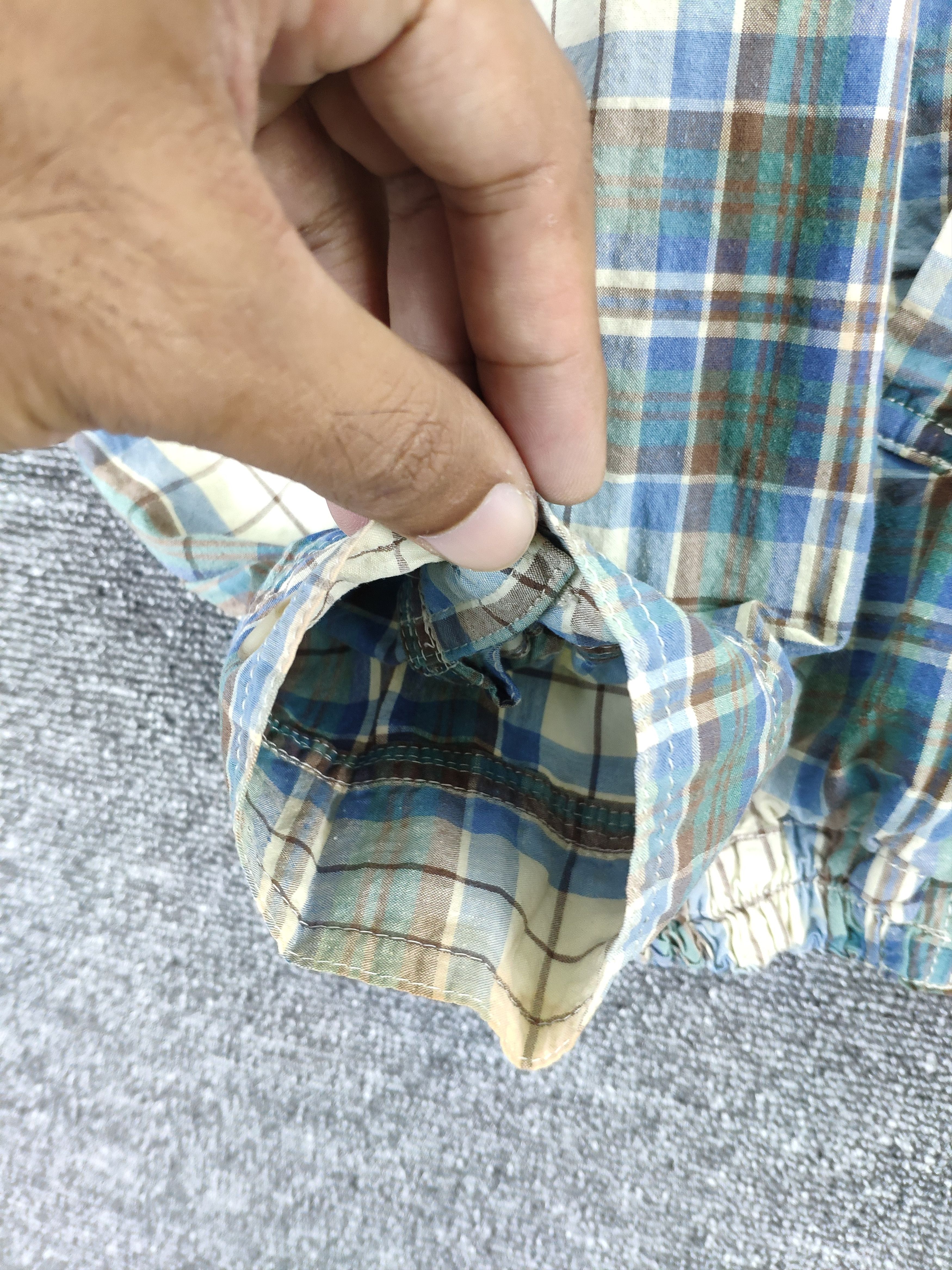 Japanese Brand × PERSON'S Vintage 1990s Flannel Jacket Checkered Travis Style Size US L / EU 52-54 / 3 - 6 Thumbnail
