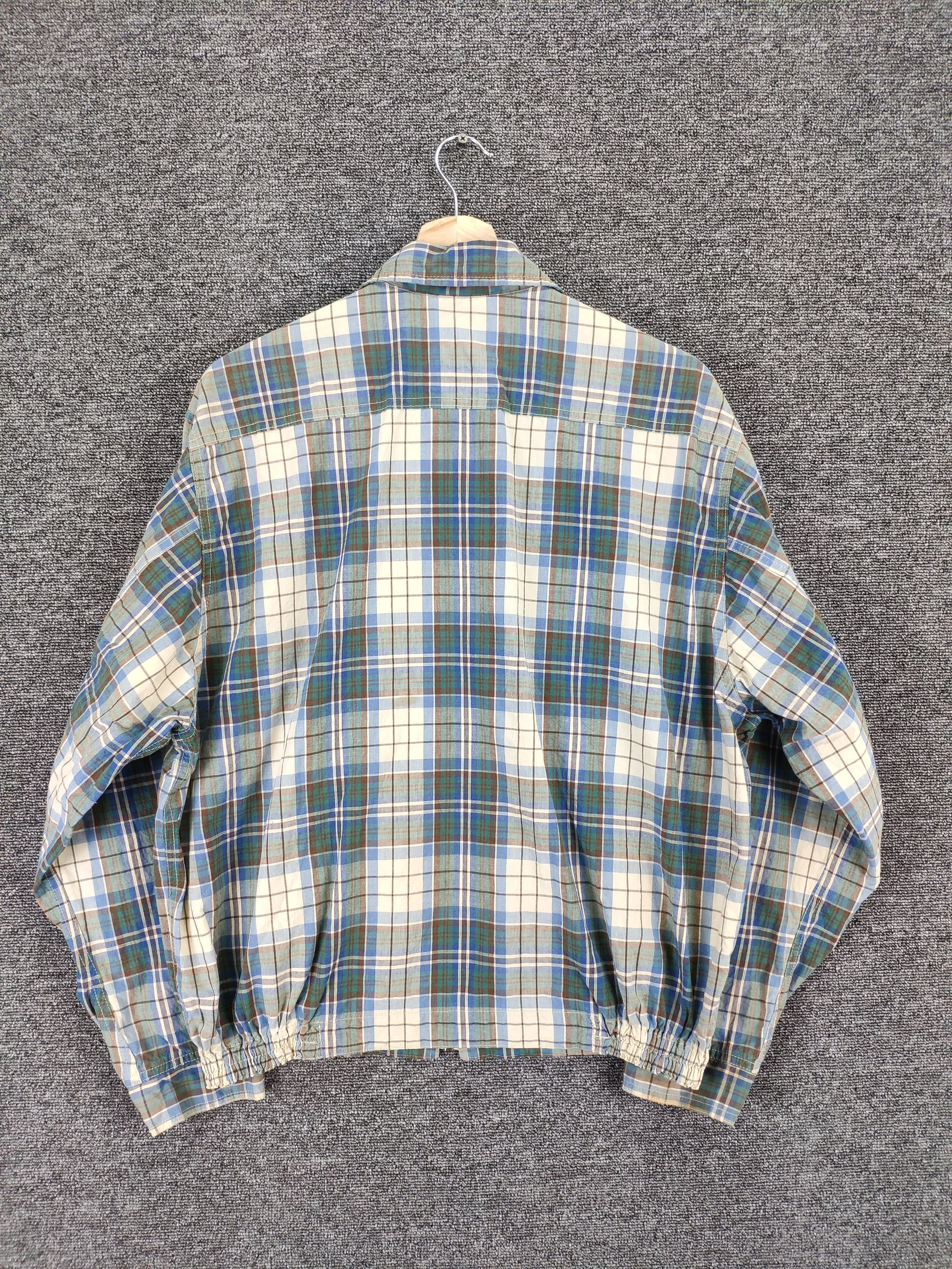 Japanese Brand × PERSON'S Vintage 1990s Flannel Jacket Checkered Travis Style Size US L / EU 52-54 / 3 - 16 Thumbnail
