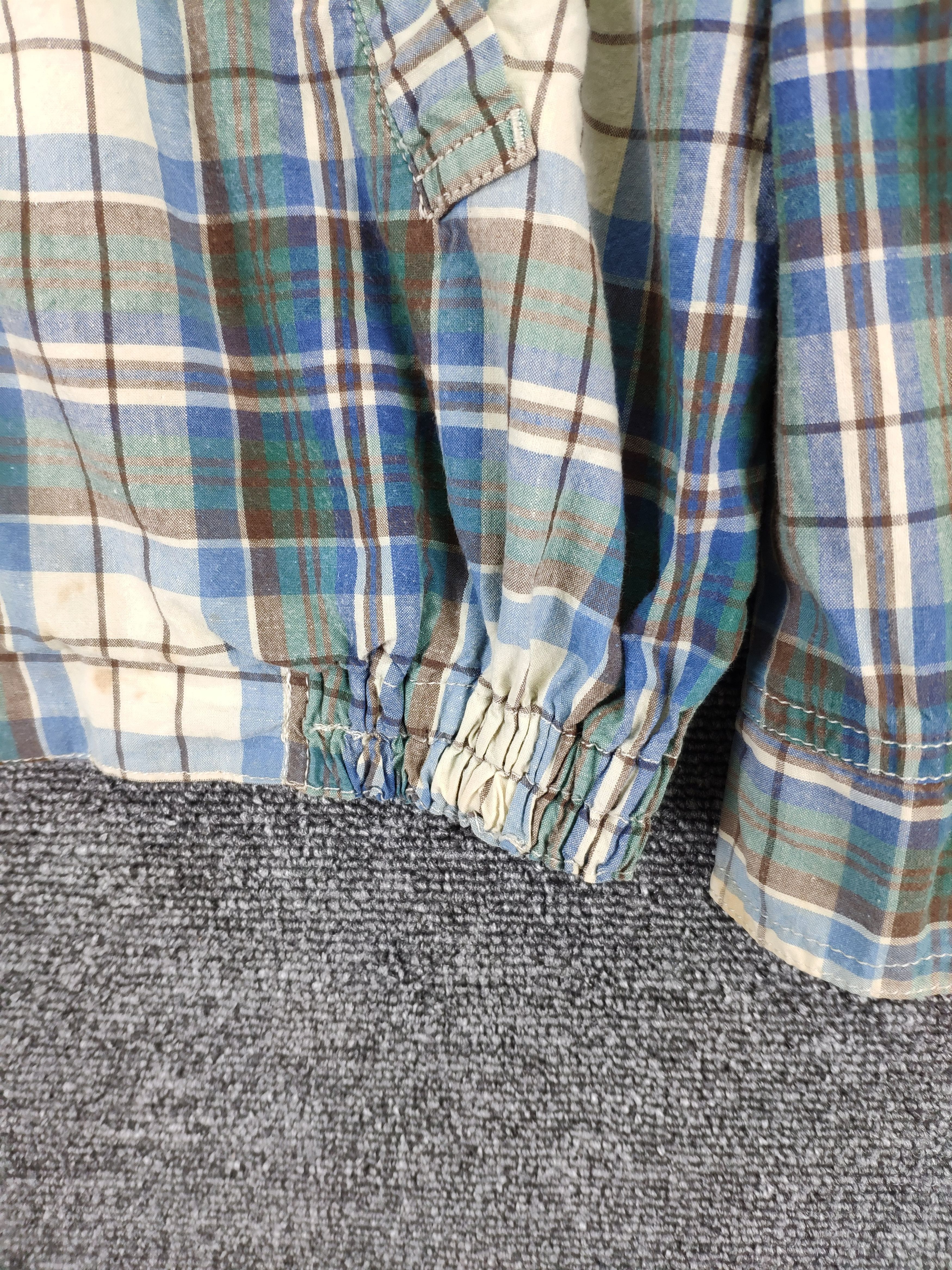 Japanese Brand × PERSON'S Vintage 1990s Flannel Jacket Checkered Travis Style Size US L / EU 52-54 / 3 - 8 Thumbnail