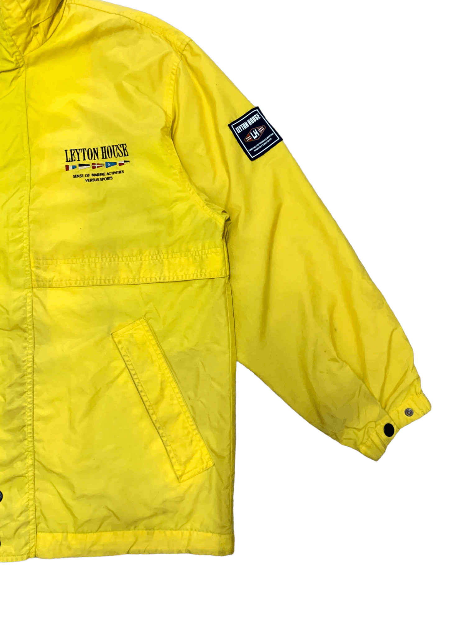 Japanese Brand SALES 🔥 Vintage Japanese Brand Leyton House Sport's Jacket Size US XL / EU 56 / 4 - 11 Thumbnail