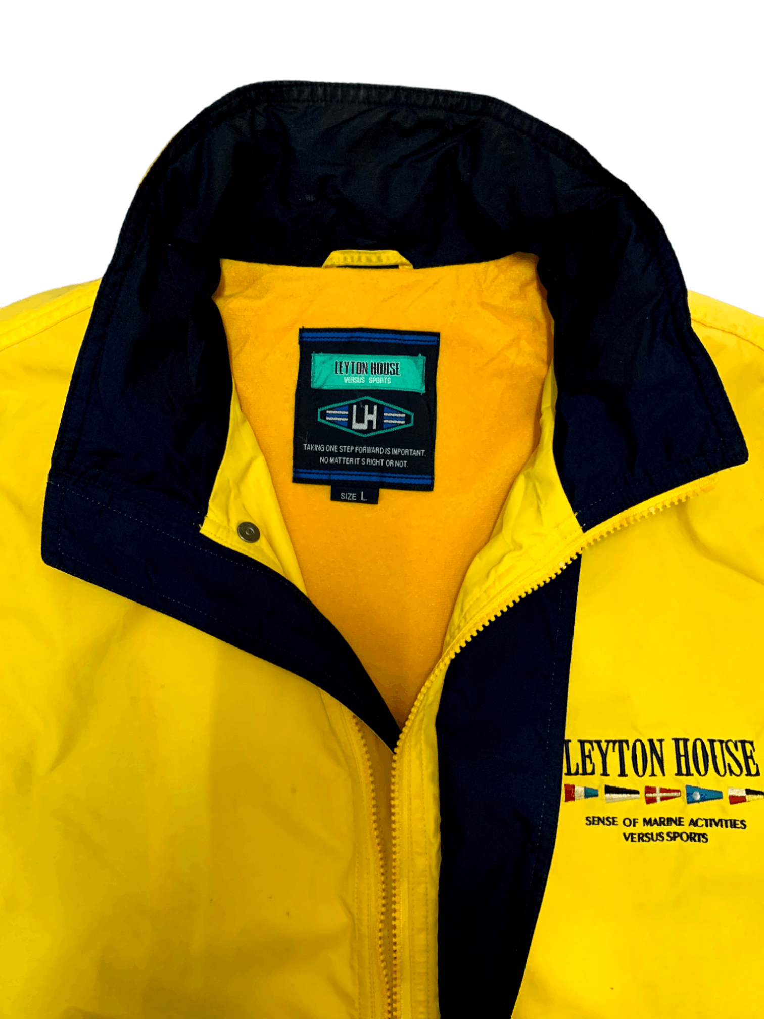 Japanese Brand SALES 🔥 Vintage Japanese Brand Leyton House Sport's Jacket Size US XL / EU 56 / 4 - 5 Thumbnail