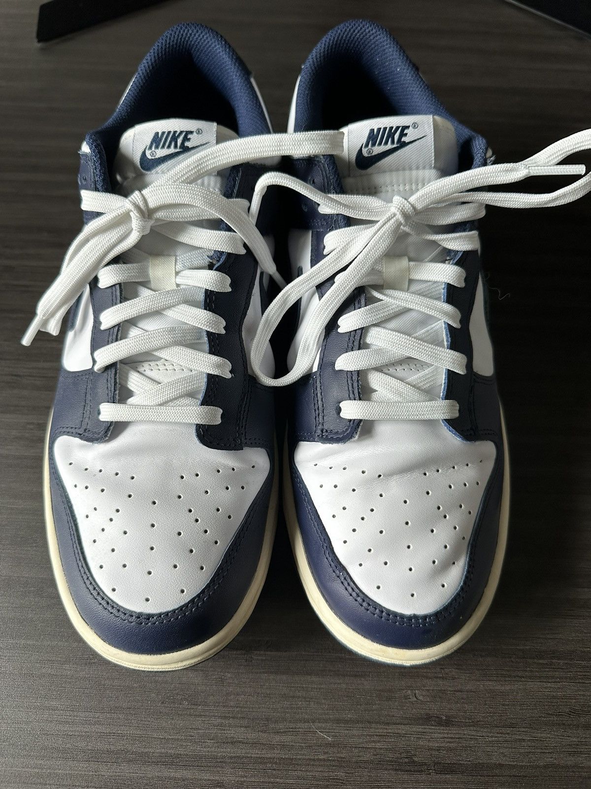 Nike Nike Dunk Low Vintage Navy Men 10.5 Size US 10.5 / EU 43-44 - 2 Thumbnail