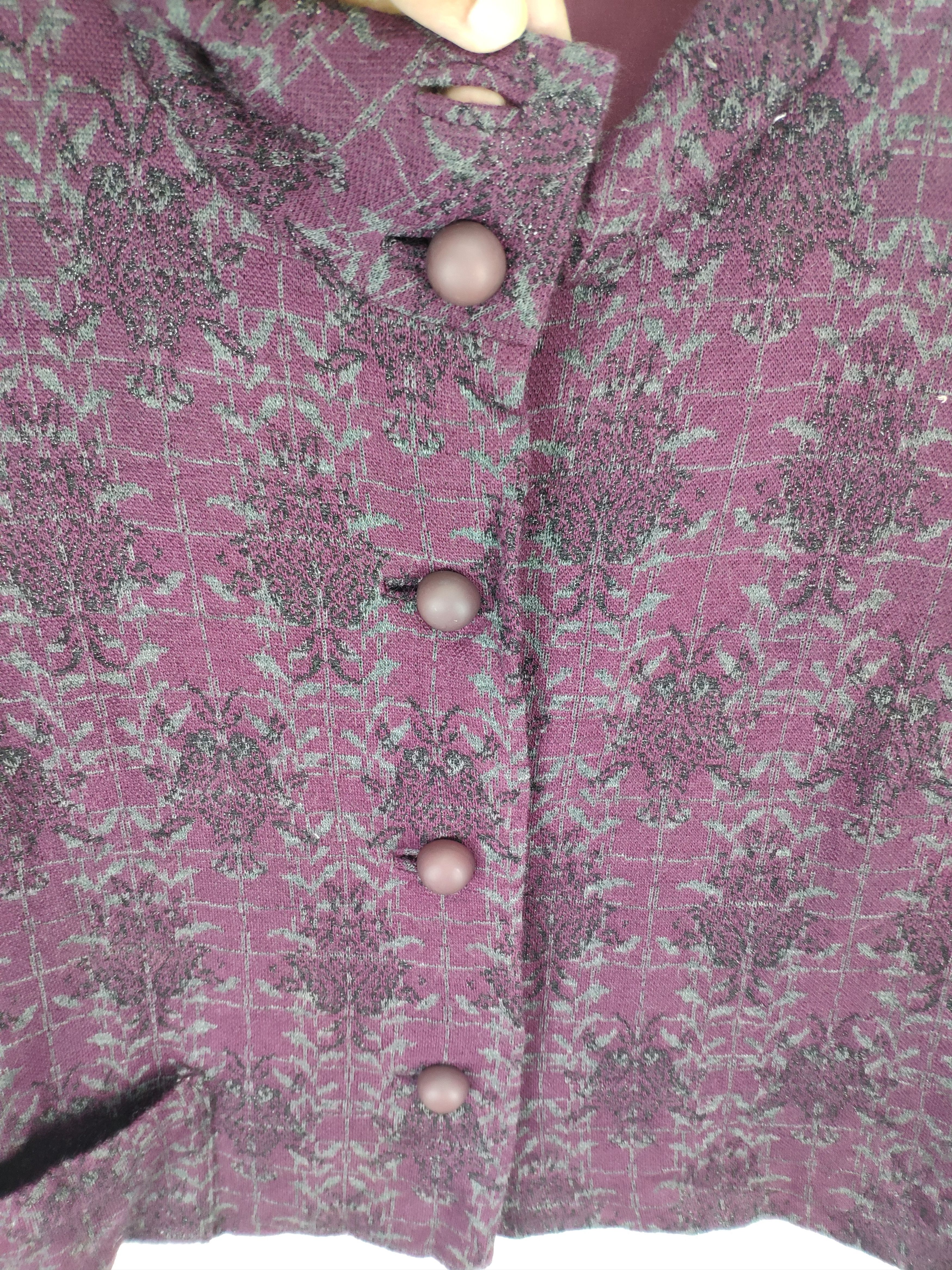Designer × Japanese Brand Vintage Cropped Wool Cardigan Unbranded Size M / US 6-8 / IT 42-44 - 8 Thumbnail