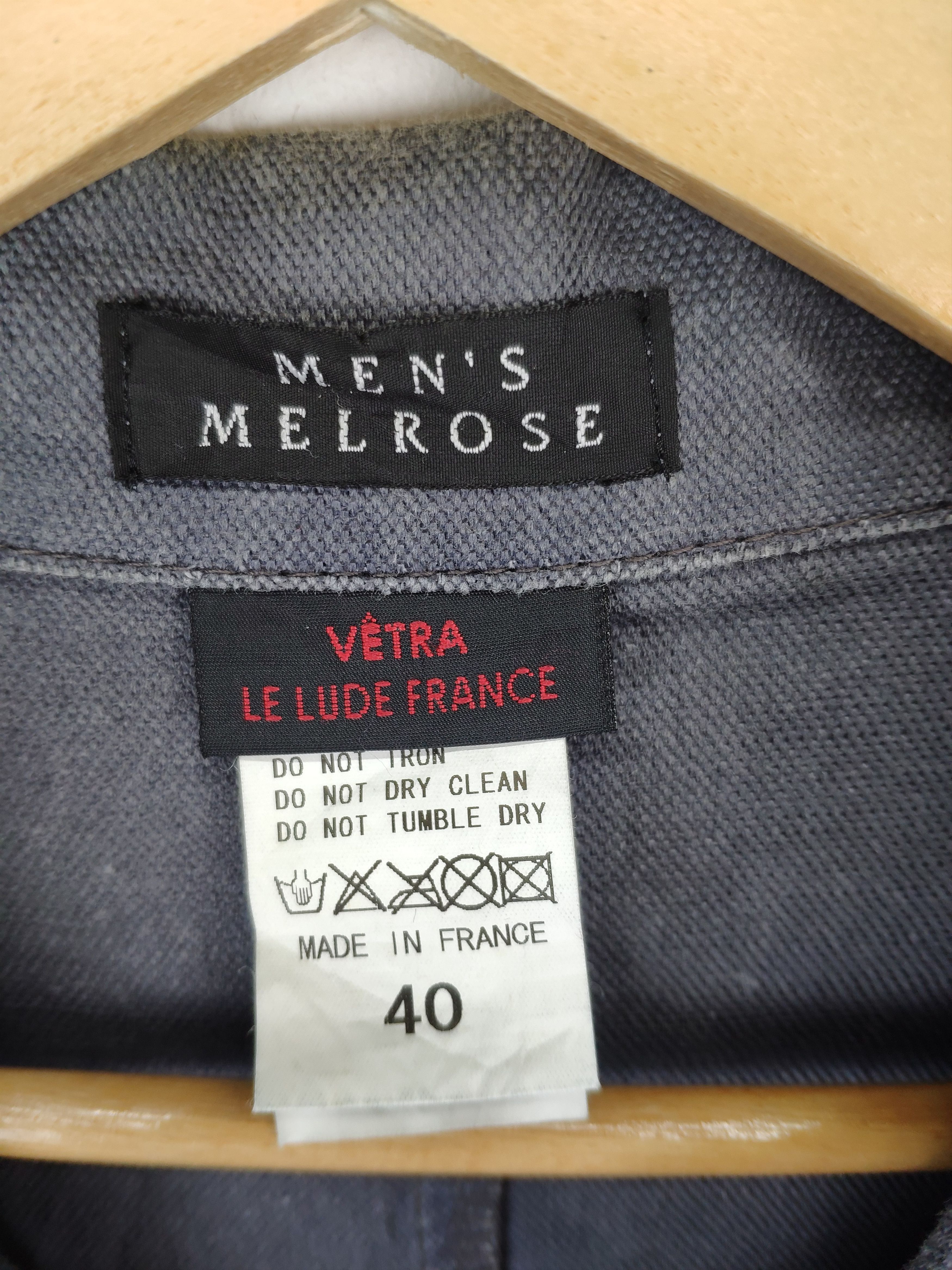 Designer × Vintage Vintage Chore Jacket by Men Melrose Size US M / EU 48-50 / 2 - 10 Thumbnail
