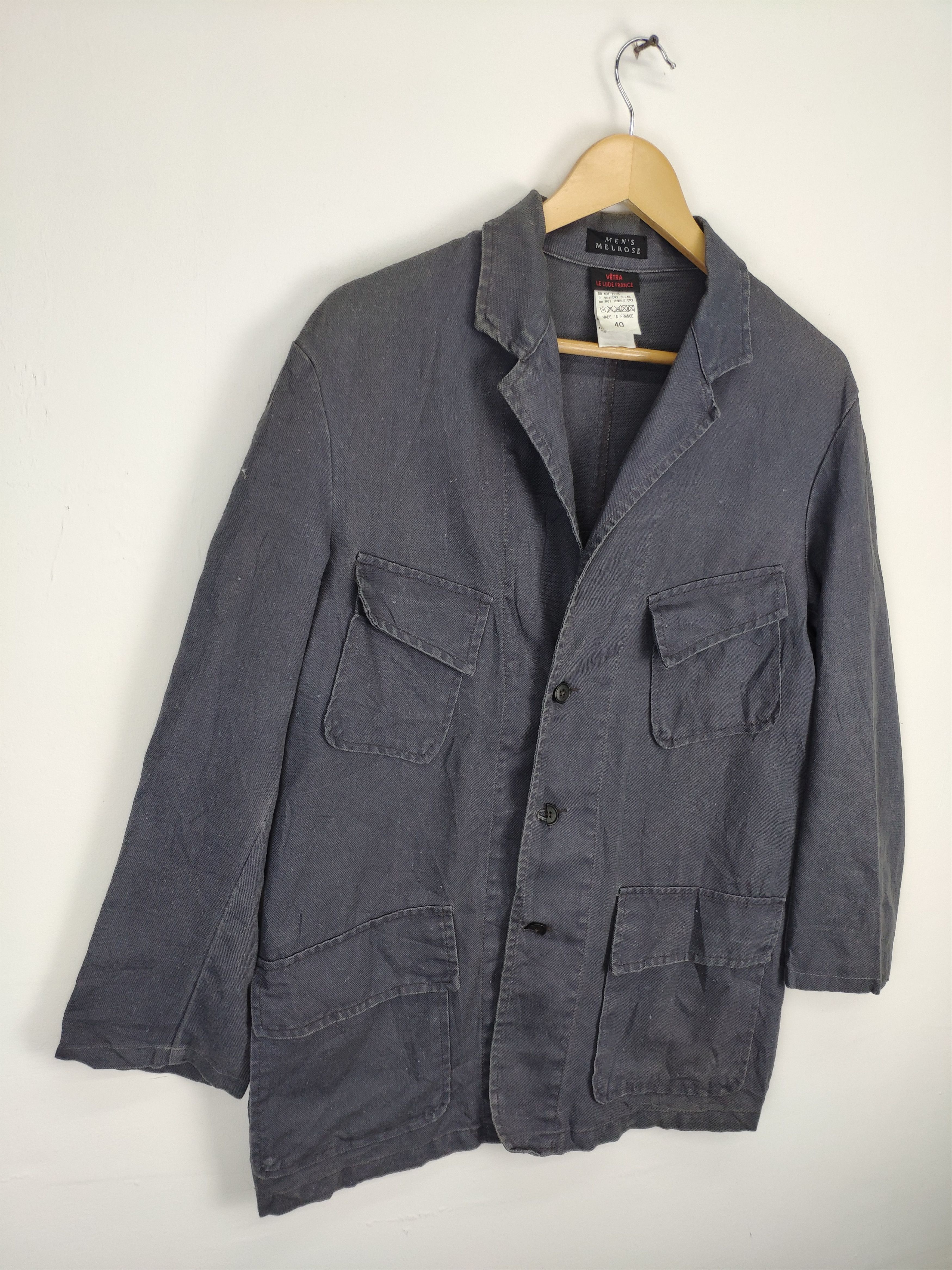 Designer × Vintage Vintage Chore Jacket by Men Melrose Size US M / EU 48-50 / 2 - 3 Thumbnail