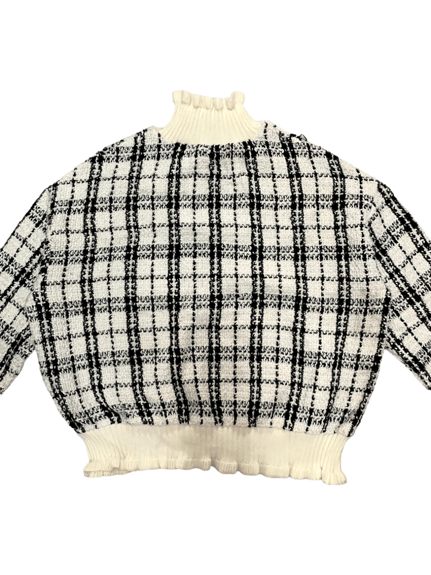 Japanese Brand SALES 🔥 Japanese Brand Knitted Sweater Pullover Turtleneck Size M / US 6-8 / IT 42-44 - 4 Thumbnail