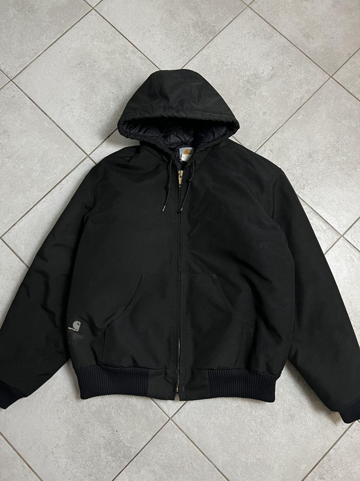 00's carhartt active jacket Black
