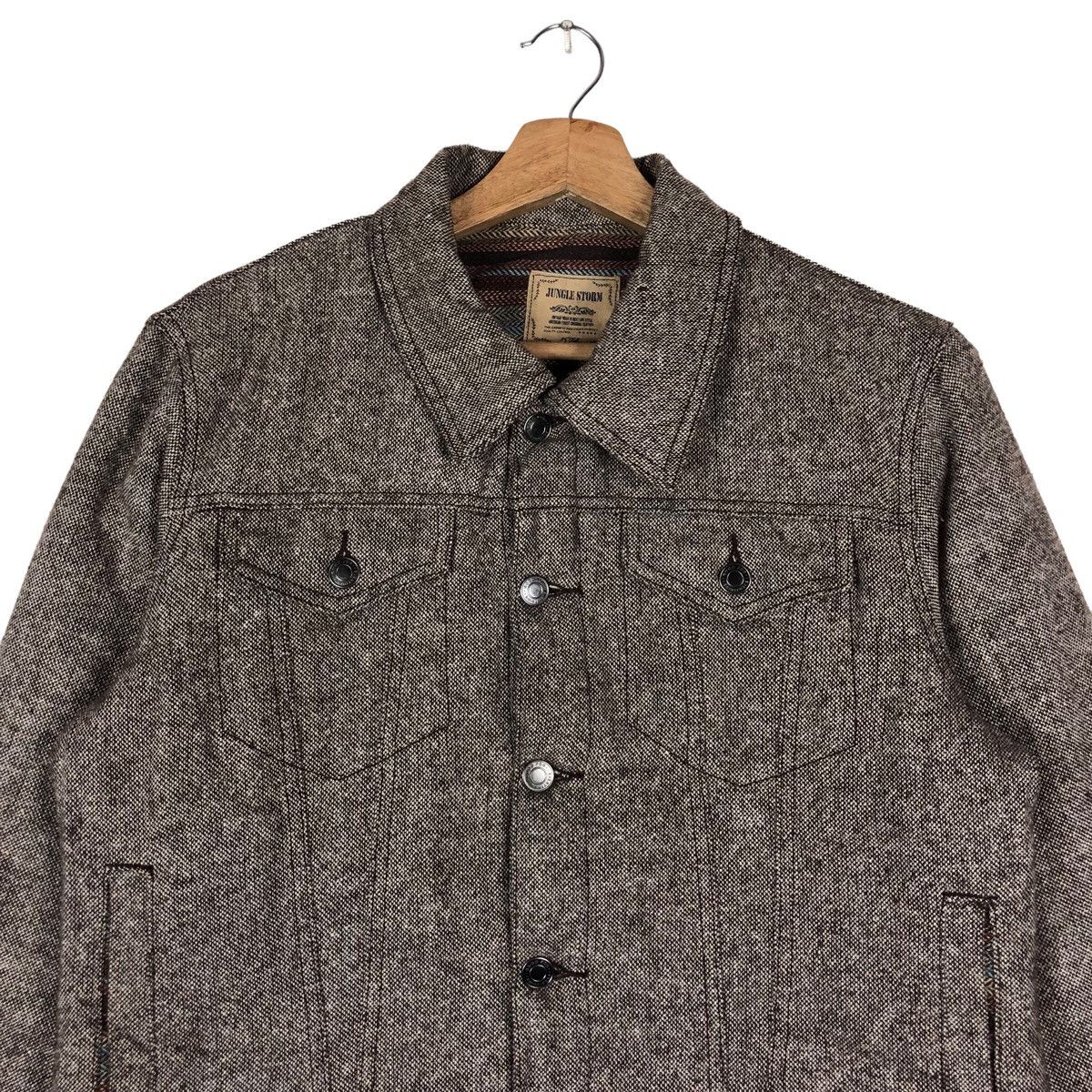 Japanese Brand Jungle Storm Double Pocket Beige Trucker Jacket Size US L / EU 52-54 / 3 - 2 Thumbnail