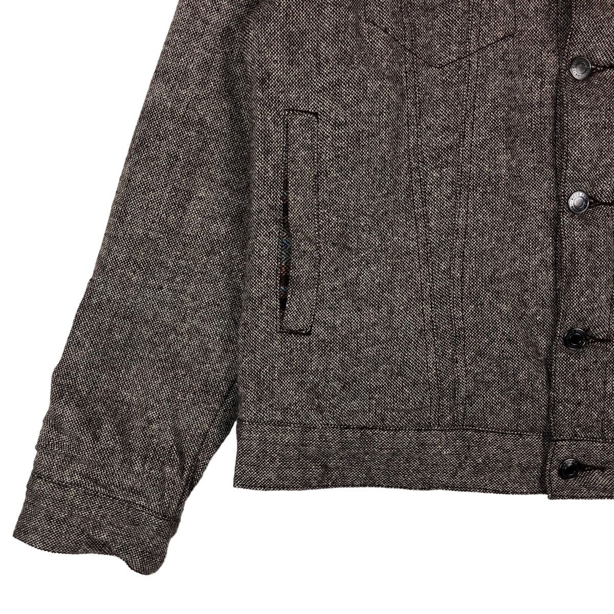 Japanese Brand Jungle Storm Double Pocket Beige Trucker Jacket Size US L / EU 52-54 / 3 - 3 Thumbnail