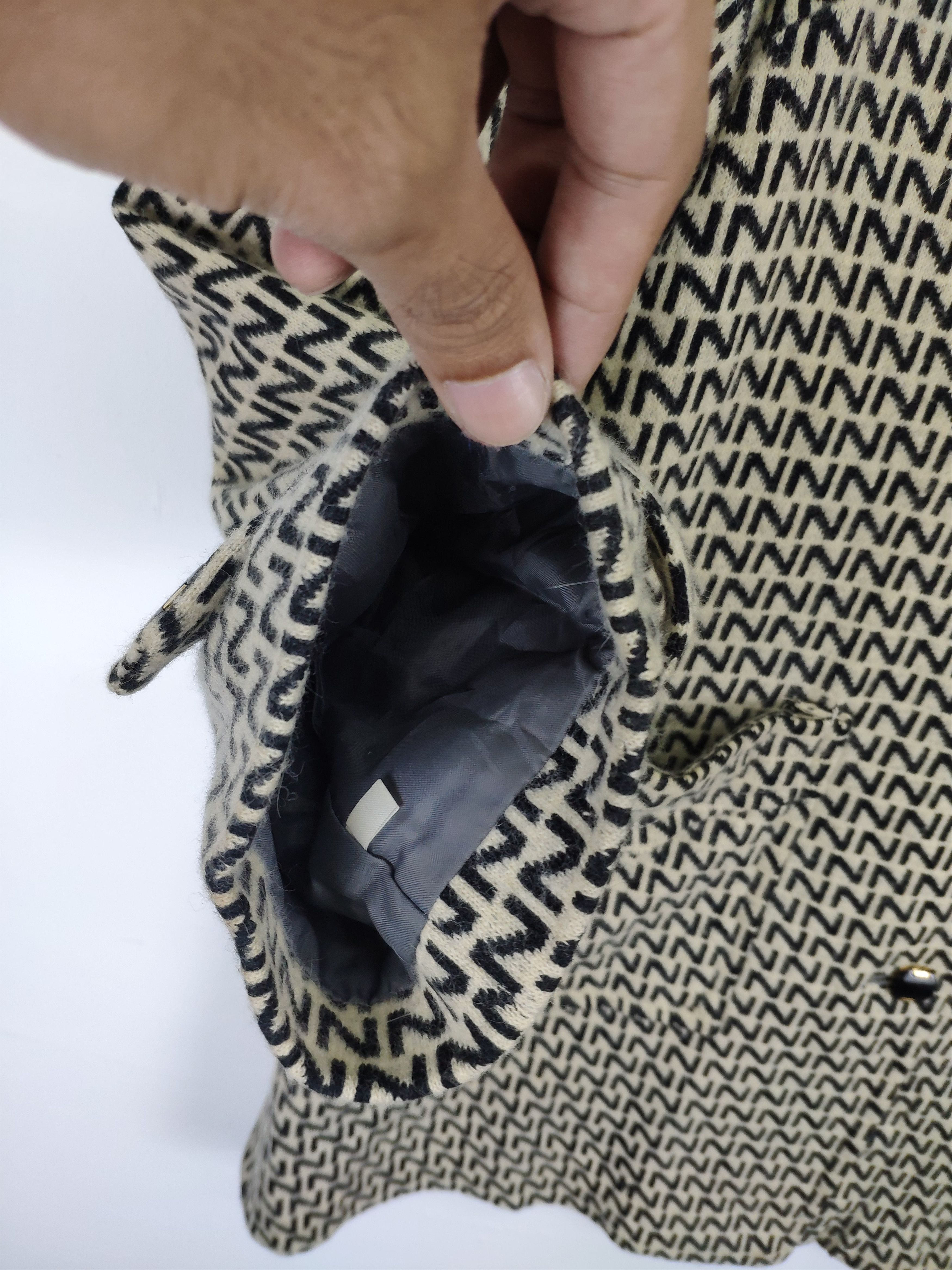 Designer × Vintage Vintage Monogram Blazer Inspired Fendi Size M / US 6-8 / IT 42-44 - 5 Thumbnail