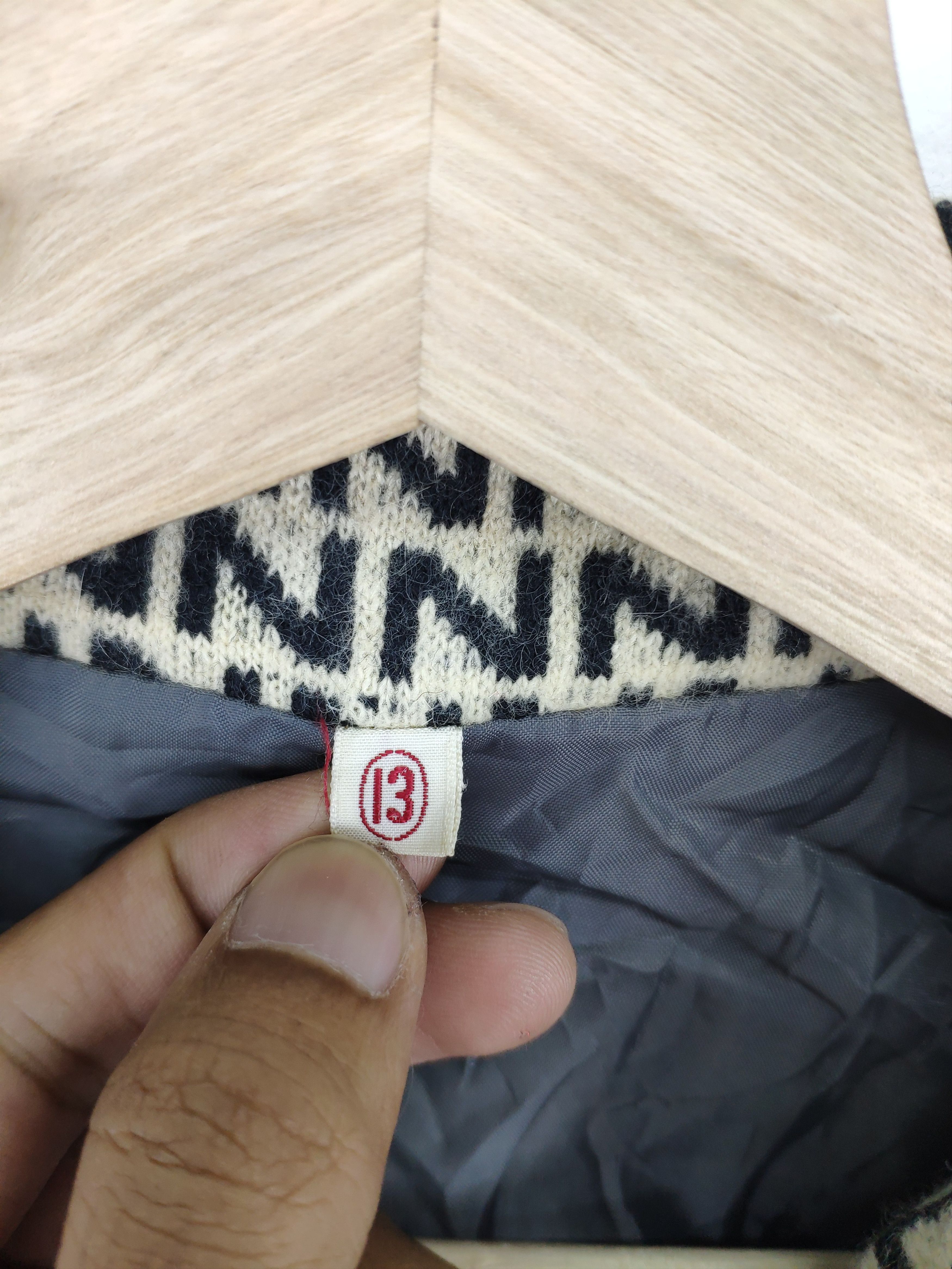 Designer × Vintage Vintage Monogram Blazer Inspired Fendi Size M / US 6-8 / IT 42-44 - 10 Thumbnail