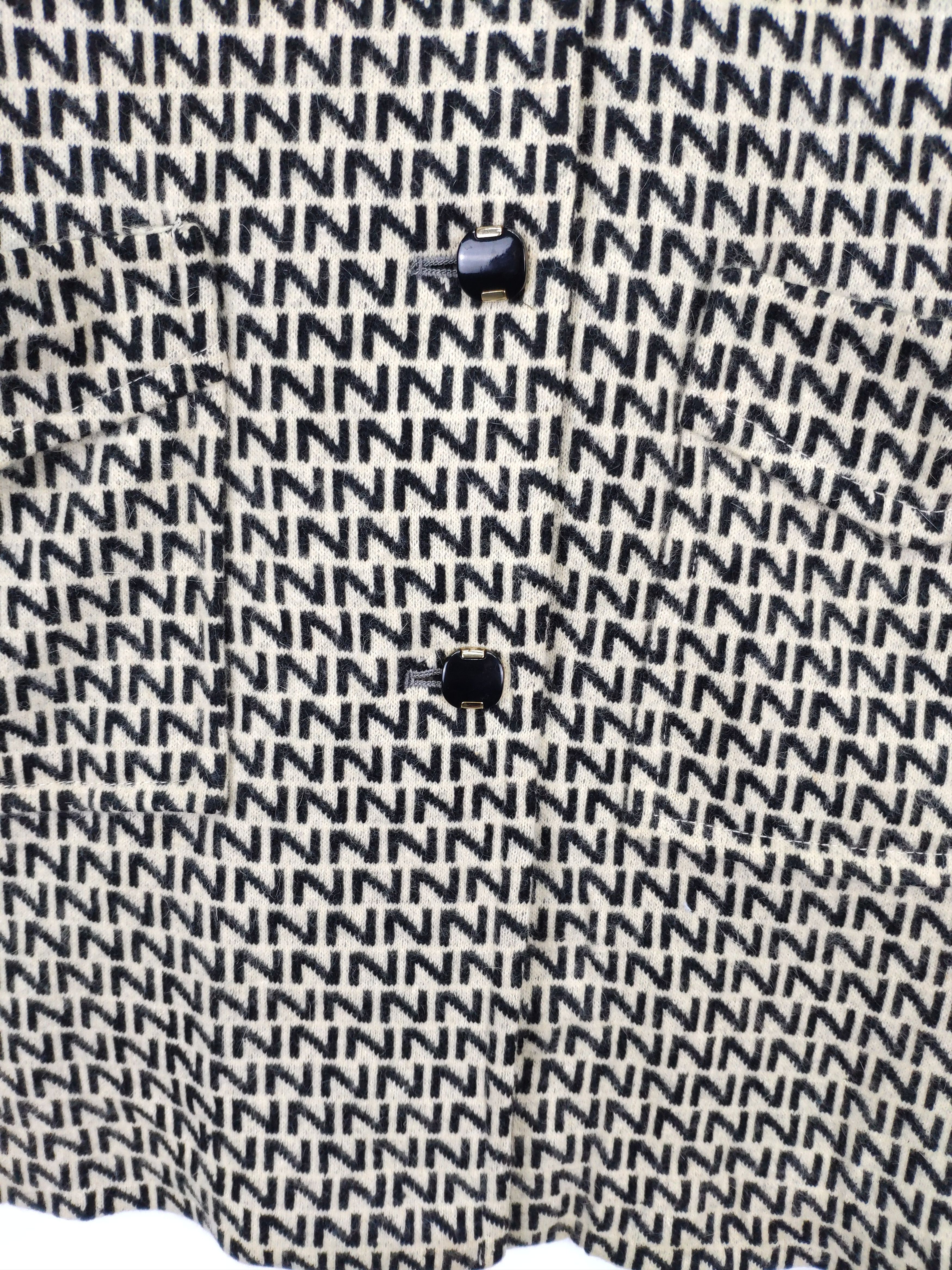 Designer × Vintage Vintage Monogram Blazer Inspired Fendi Size M / US 6-8 / IT 42-44 - 6 Thumbnail