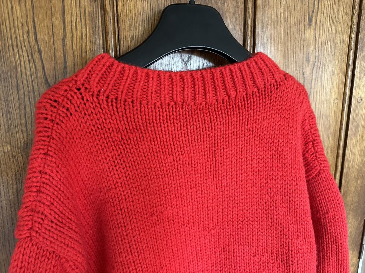 Calvin Klein 205W39NYC FW18 Calvin Klein 205W39NYC red logo sweater Raf Simons Size US XL / EU 56 / 4 - 17 Thumbnail