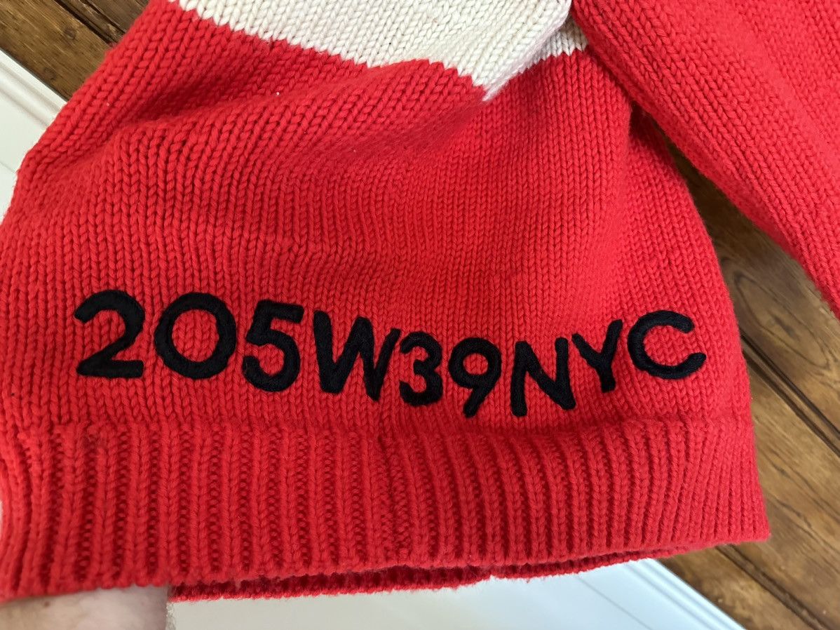 Calvin Klein 205W39NYC FW18 Calvin Klein 205W39NYC red logo sweater Raf Simons Size US XL / EU 56 / 4 - 2 Thumbnail
