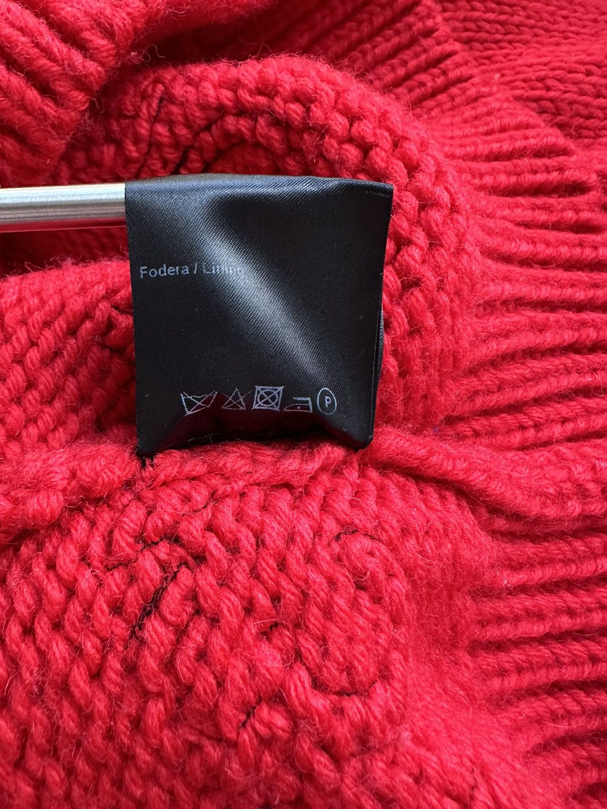 Calvin Klein 205W39NYC FW18 Calvin Klein 205W39NYC red logo sweater Raf Simons Size US XL / EU 56 / 4 - 24 Thumbnail