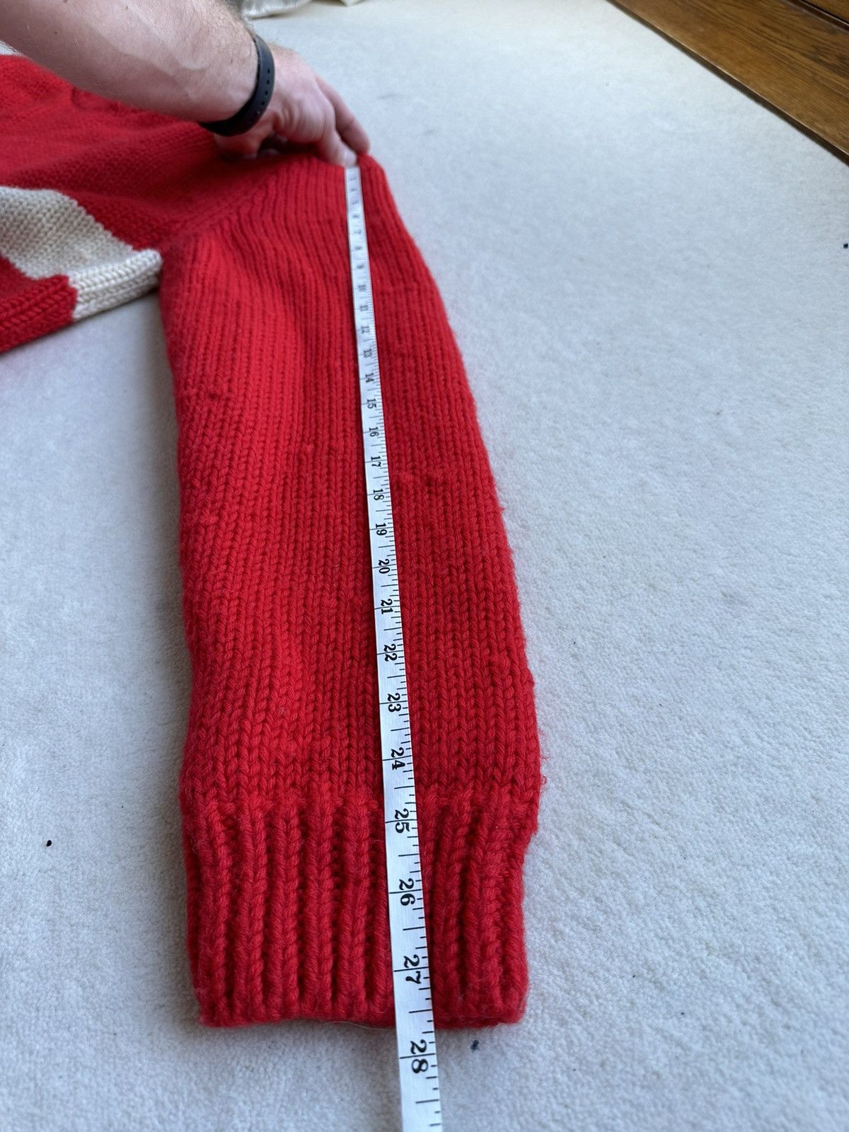 Calvin Klein 205W39NYC FW18 Calvin Klein 205W39NYC red logo sweater Raf Simons Size US XL / EU 56 / 4 - 10 Thumbnail