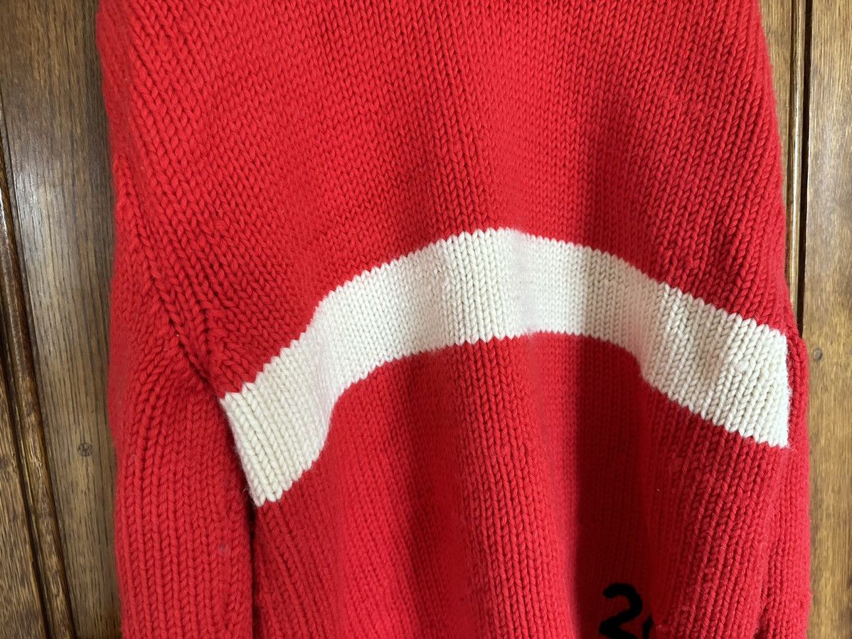 Calvin Klein 205W39NYC FW18 Calvin Klein 205W39NYC red logo sweater Raf Simons Size US XL / EU 56 / 4 - 12 Thumbnail