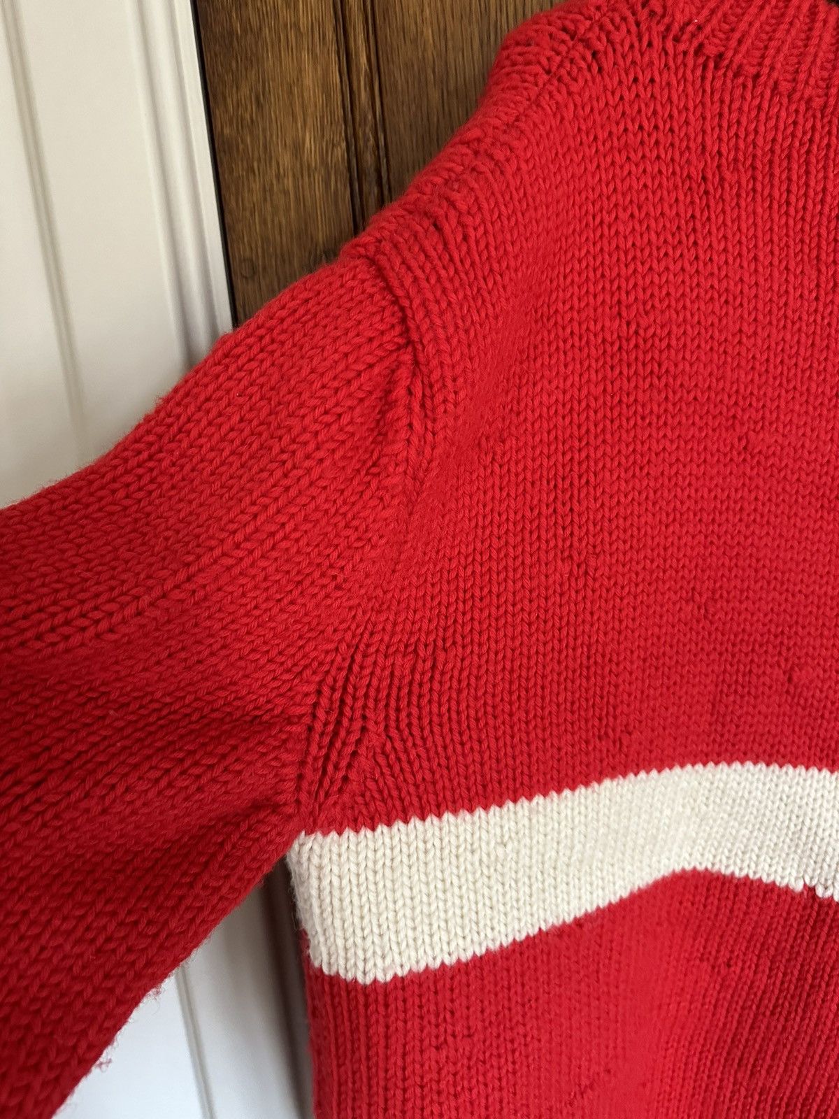 Calvin Klein 205W39NYC FW18 Calvin Klein 205W39NYC red logo sweater Raf Simons Size US XL / EU 56 / 4 - 18 Thumbnail
