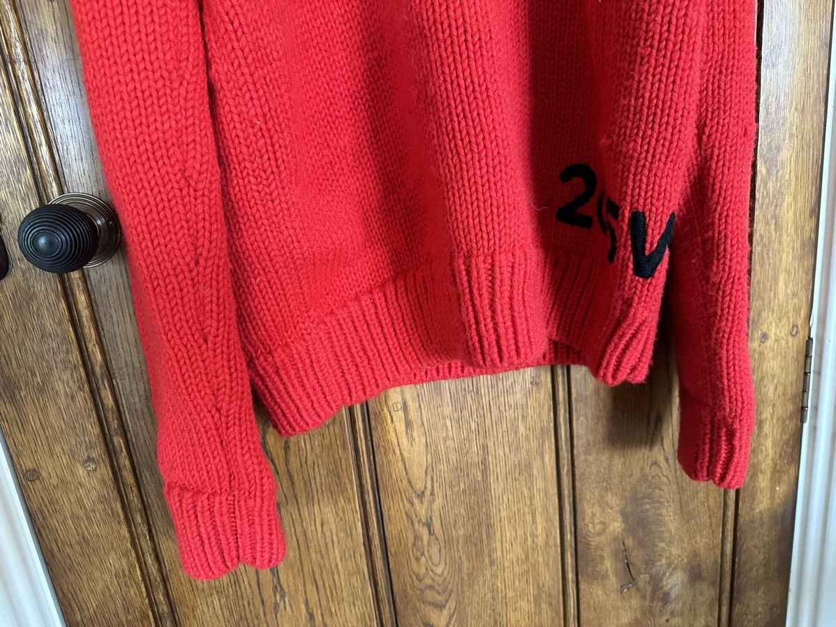 Calvin Klein 205W39NYC FW18 Calvin Klein 205W39NYC red logo sweater Raf Simons Size US XL / EU 56 / 4 - 13 Thumbnail