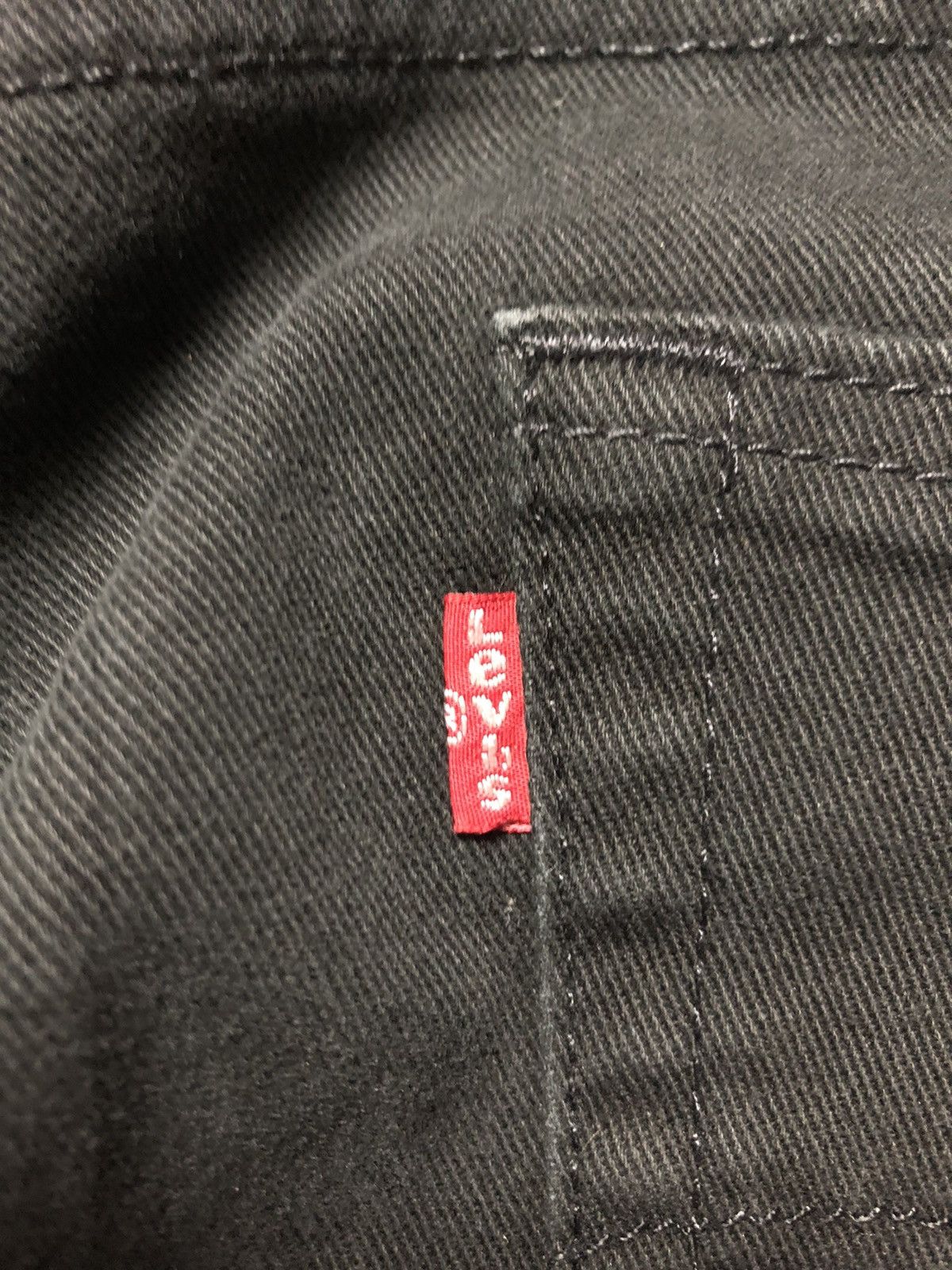 Levi's Vintage Clothing × Vintage VINTAGE LEVIS 513 SUPER BLACK DENIM Size US 34 / EU 50 - 13 Thumbnail